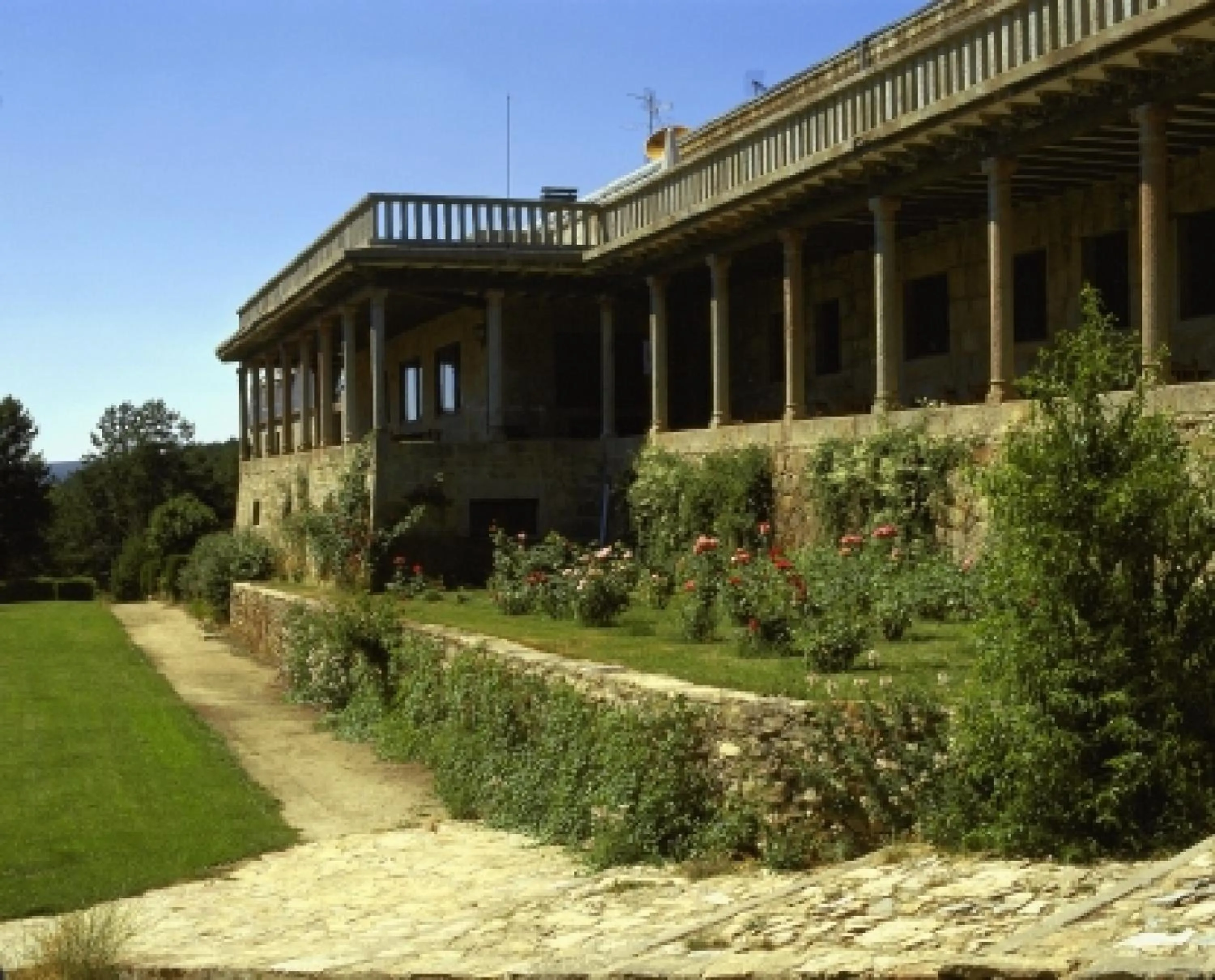 Garden in Parador de Gredos