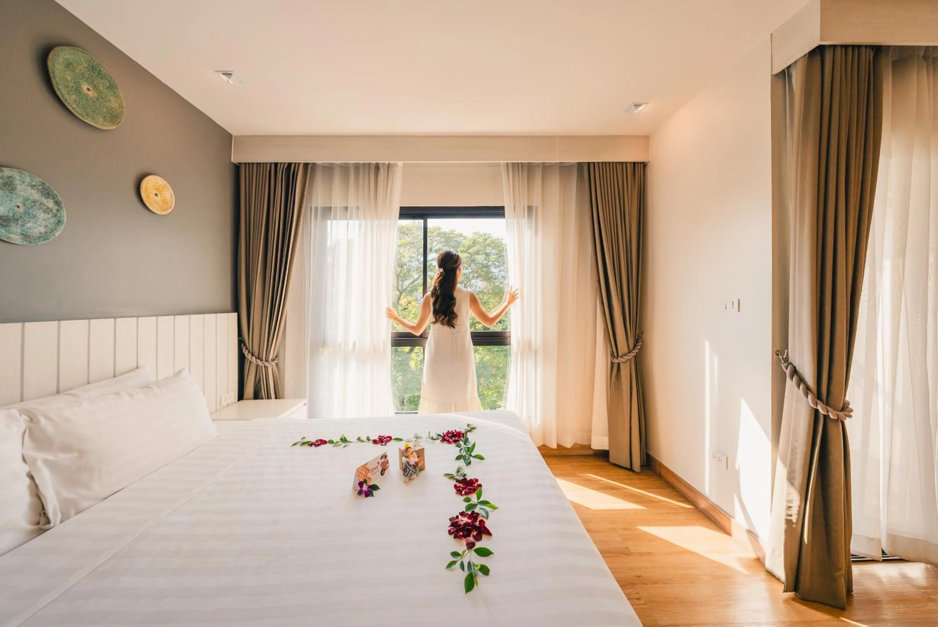 View (from property/room), Bed in Cmor by Recall Hotels SHA Extra Plus