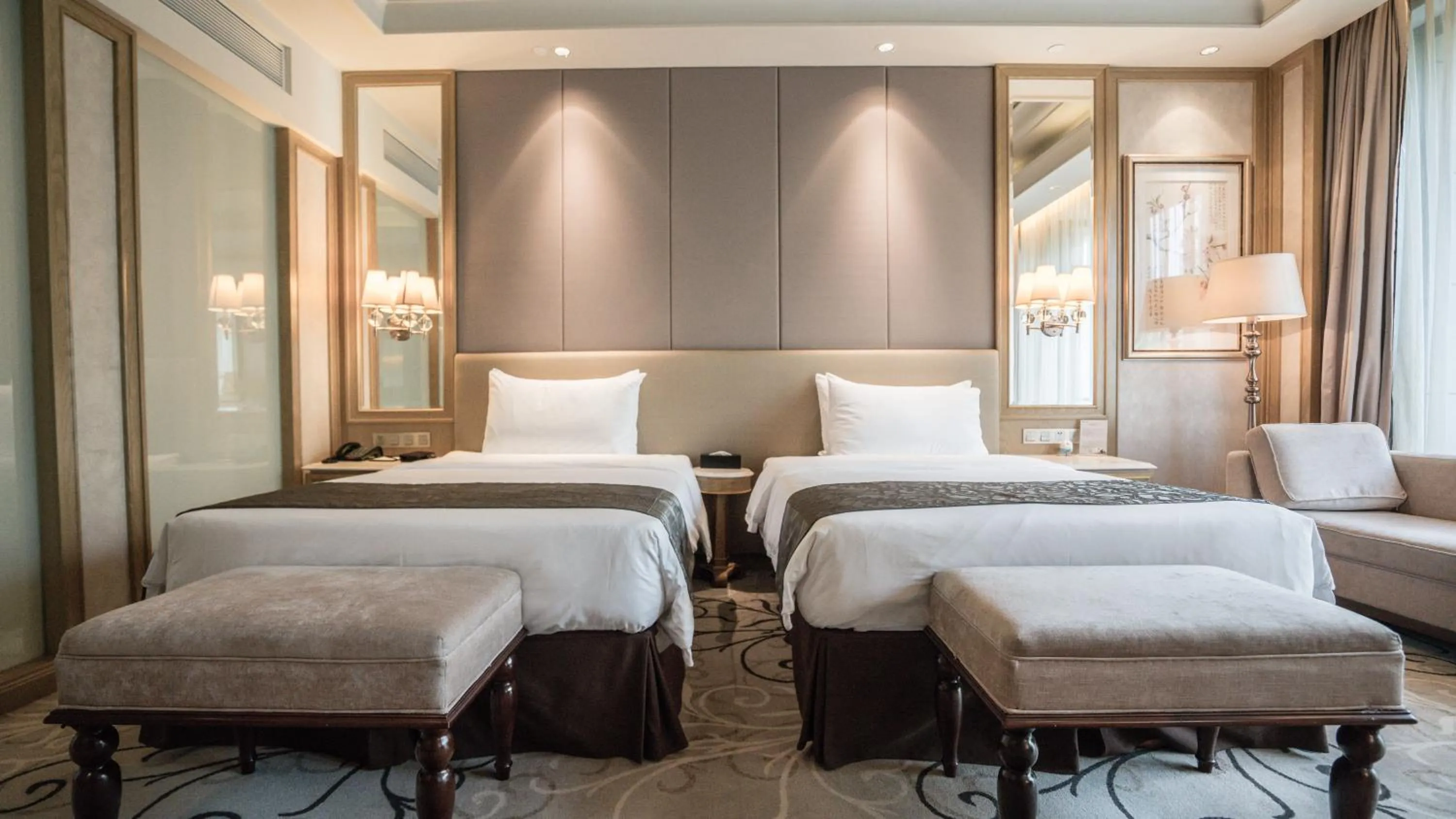 bunk bed, Bed in C&D Hotel Fuzhou