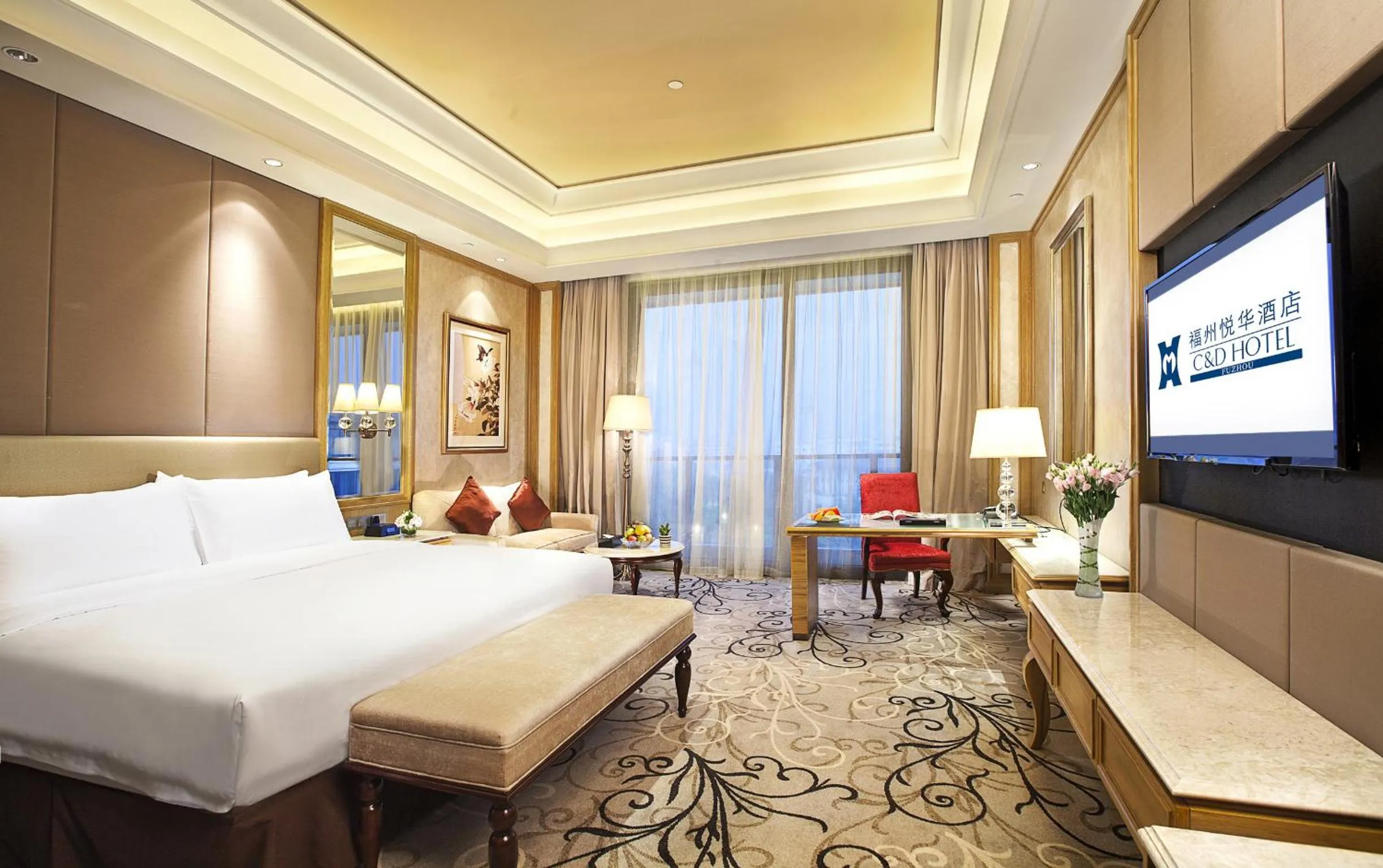 Photo of the whole room, Bed in C&D Hotel Fuzhou