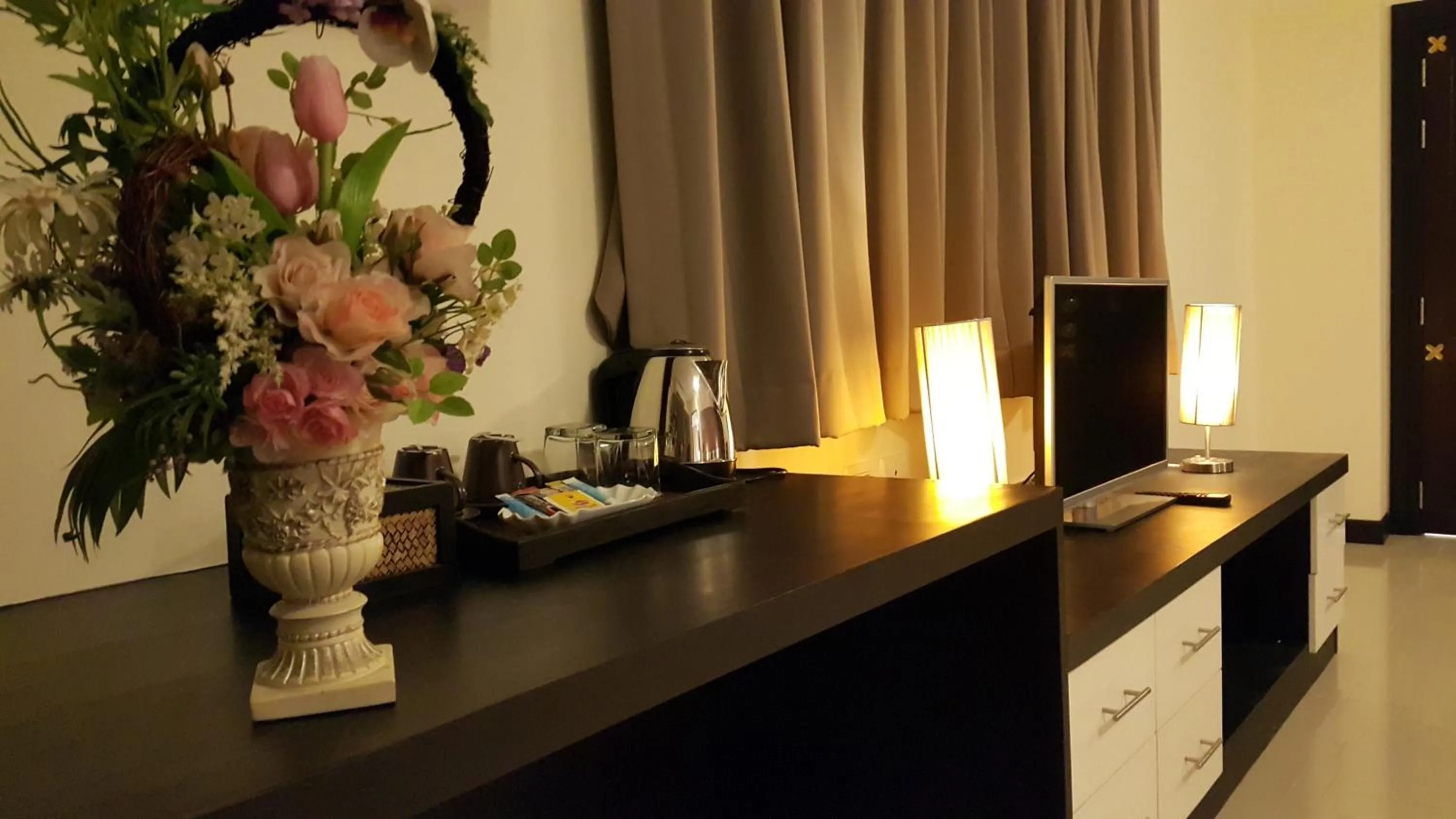 Decorative detail in Leelawadee Modern Resort Huaykwang - ลีลาวดี ห้วยขวาง