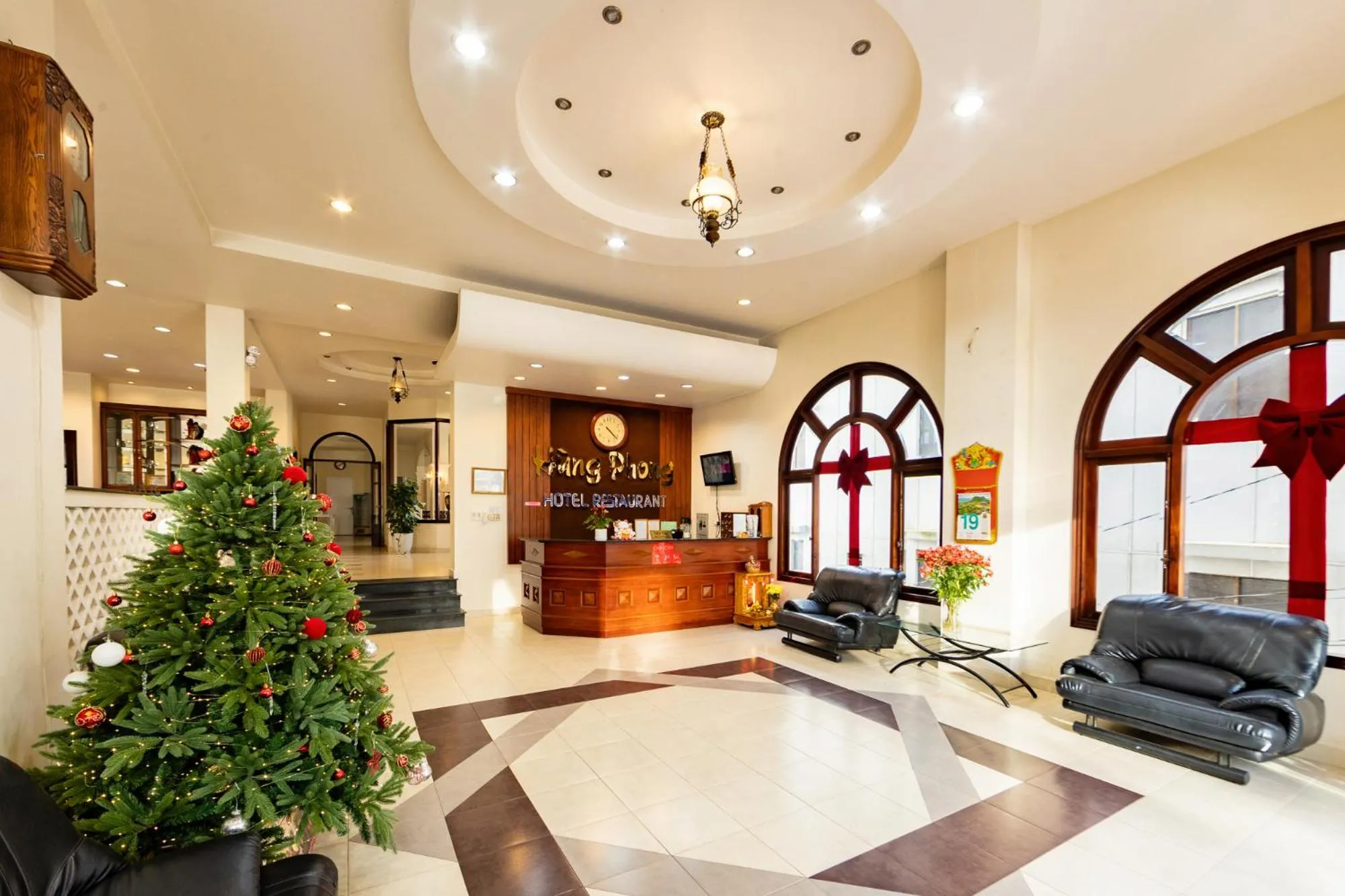 Lobby or reception in Hùng Phong Hotel - Near Dalat Market