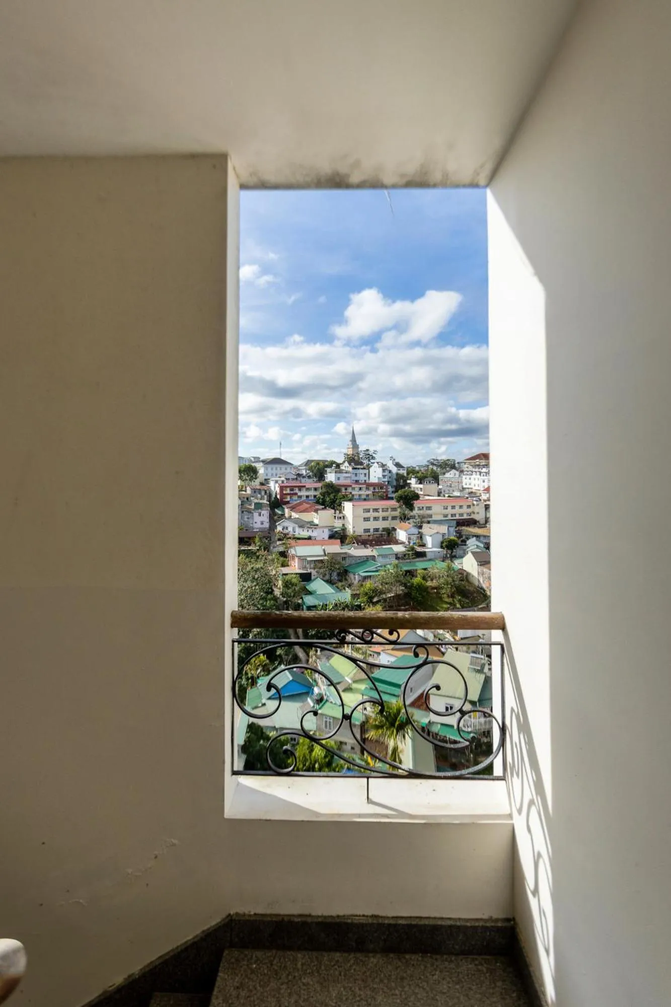 View (from property/room) in Hùng Phong Hotel - Near Dalat Market