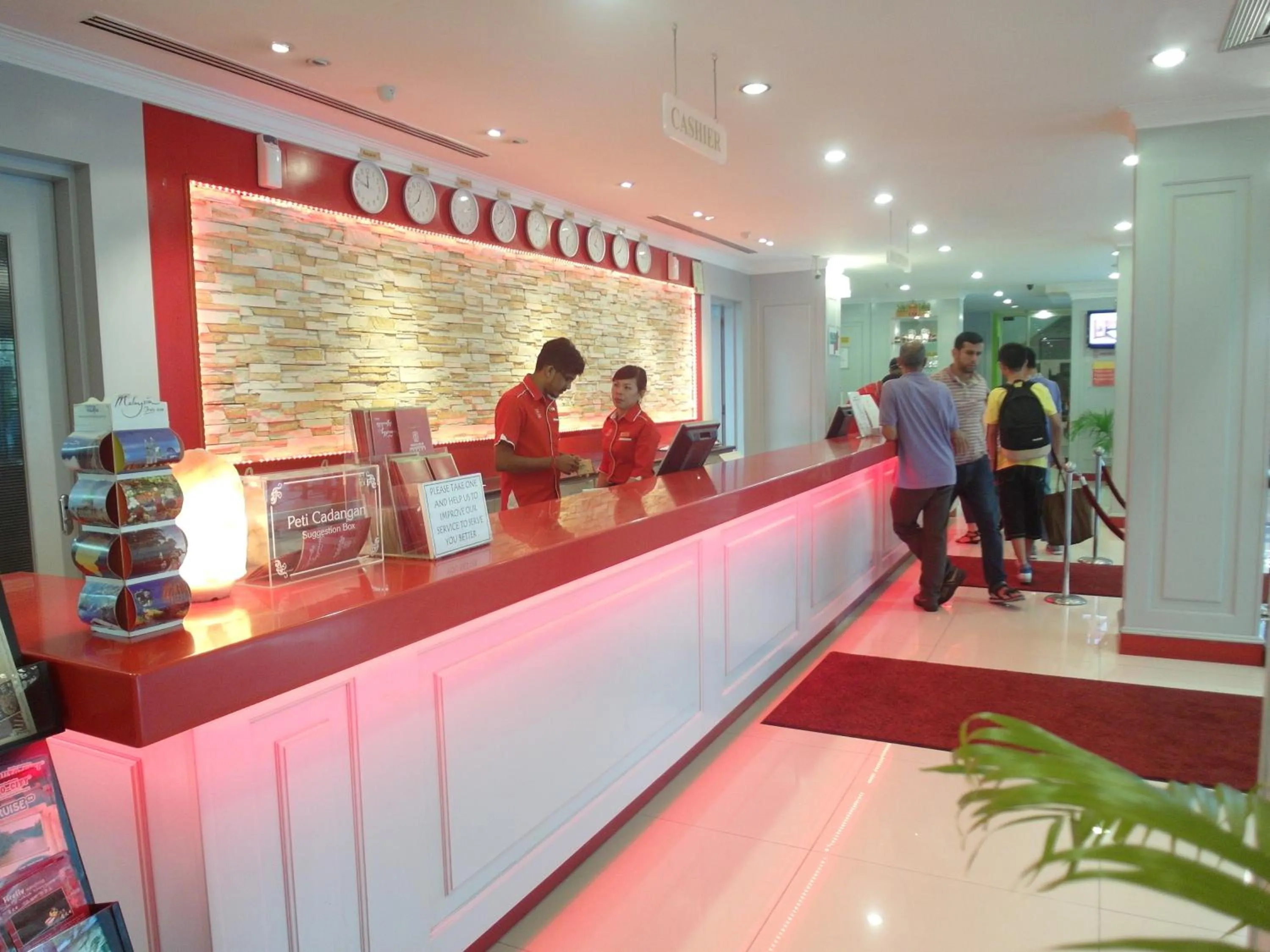 Lobby or reception in Red Rock Hotel Penang