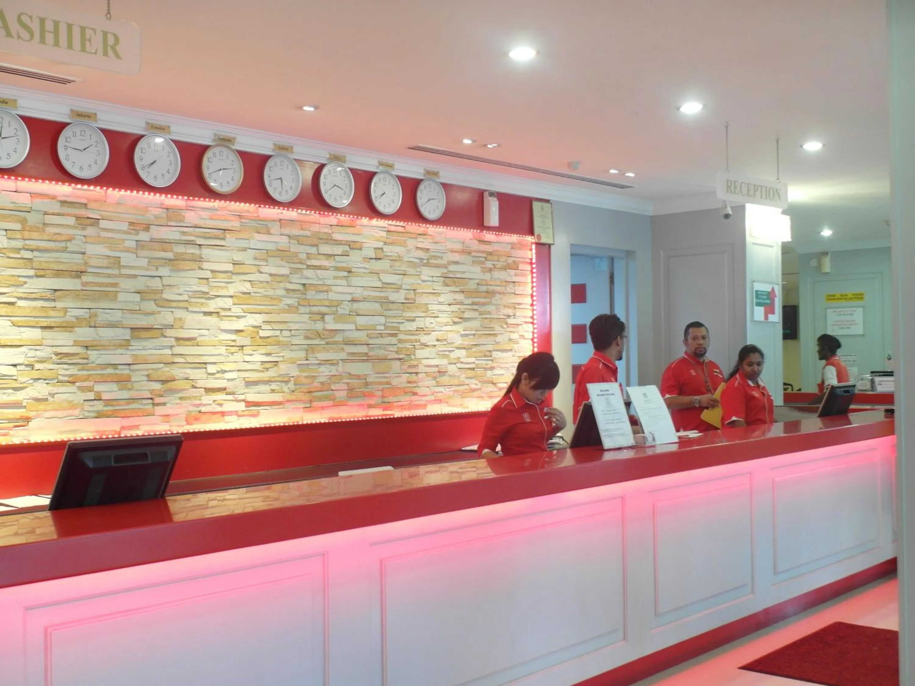 Lobby or reception in Red Rock Hotel Penang