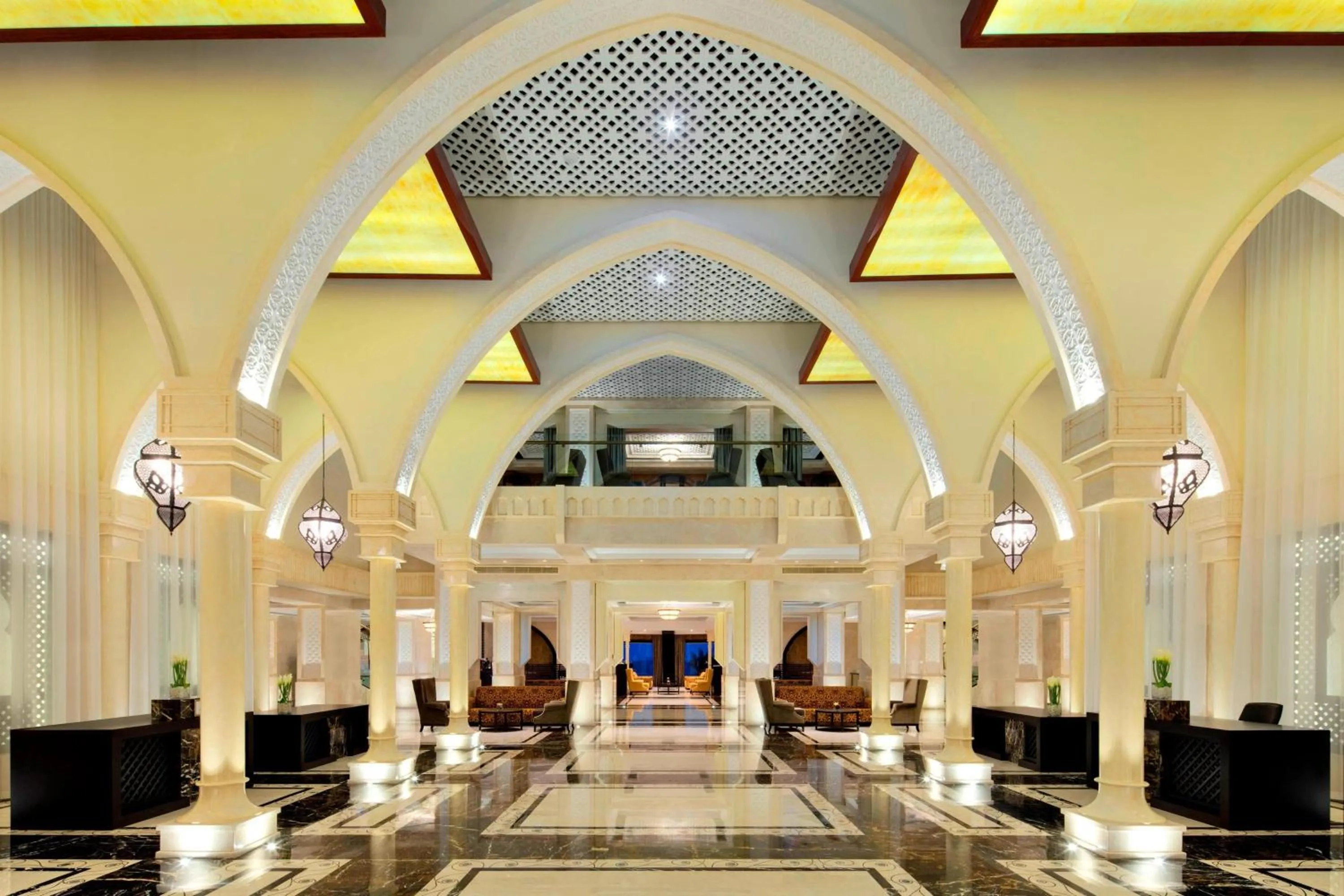 Lobby or reception in Sheraton Sharjah Beach Resort and Spa