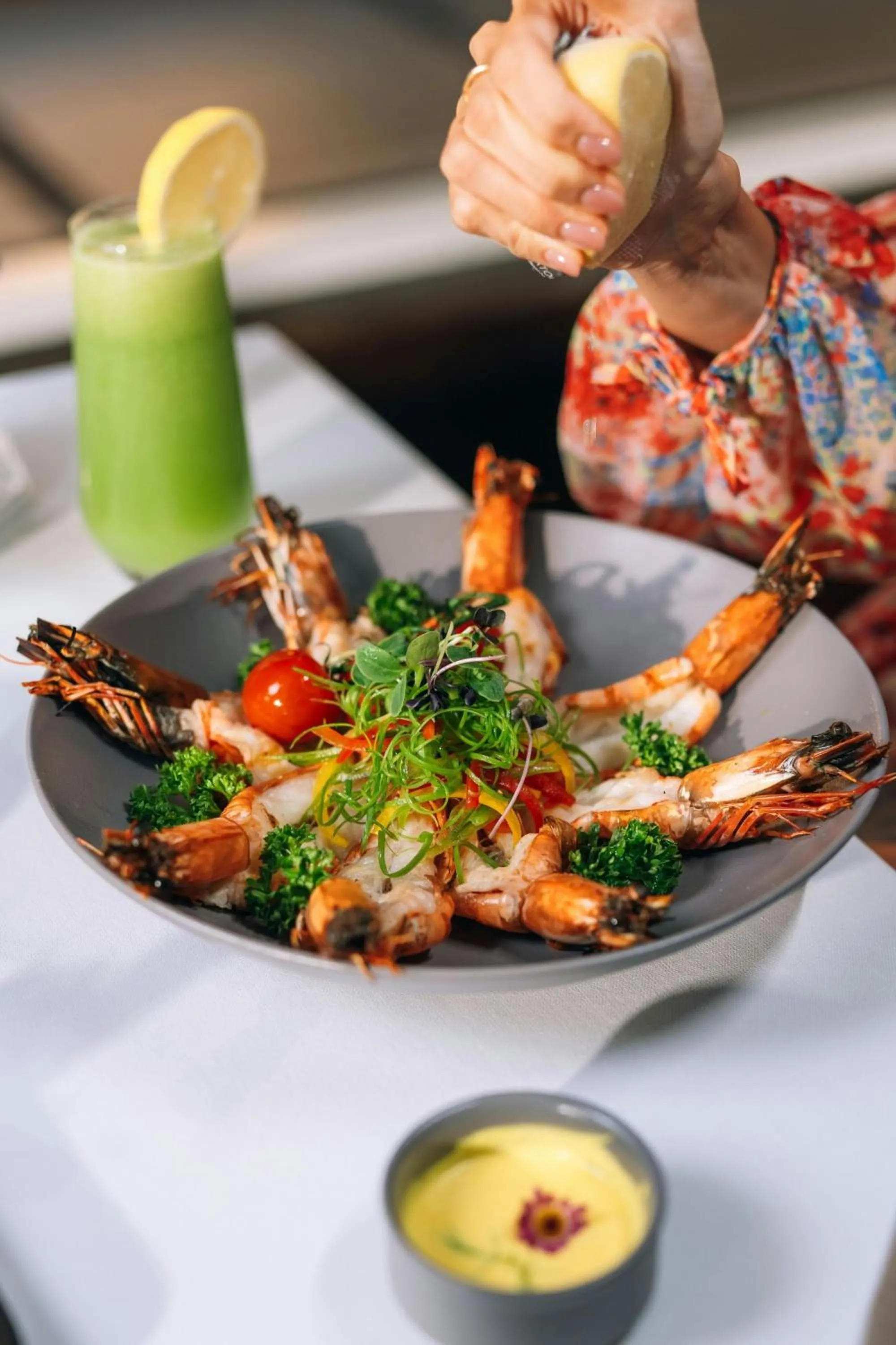 Restaurant/places to eat in Sheraton Sharjah Beach Resort and Spa