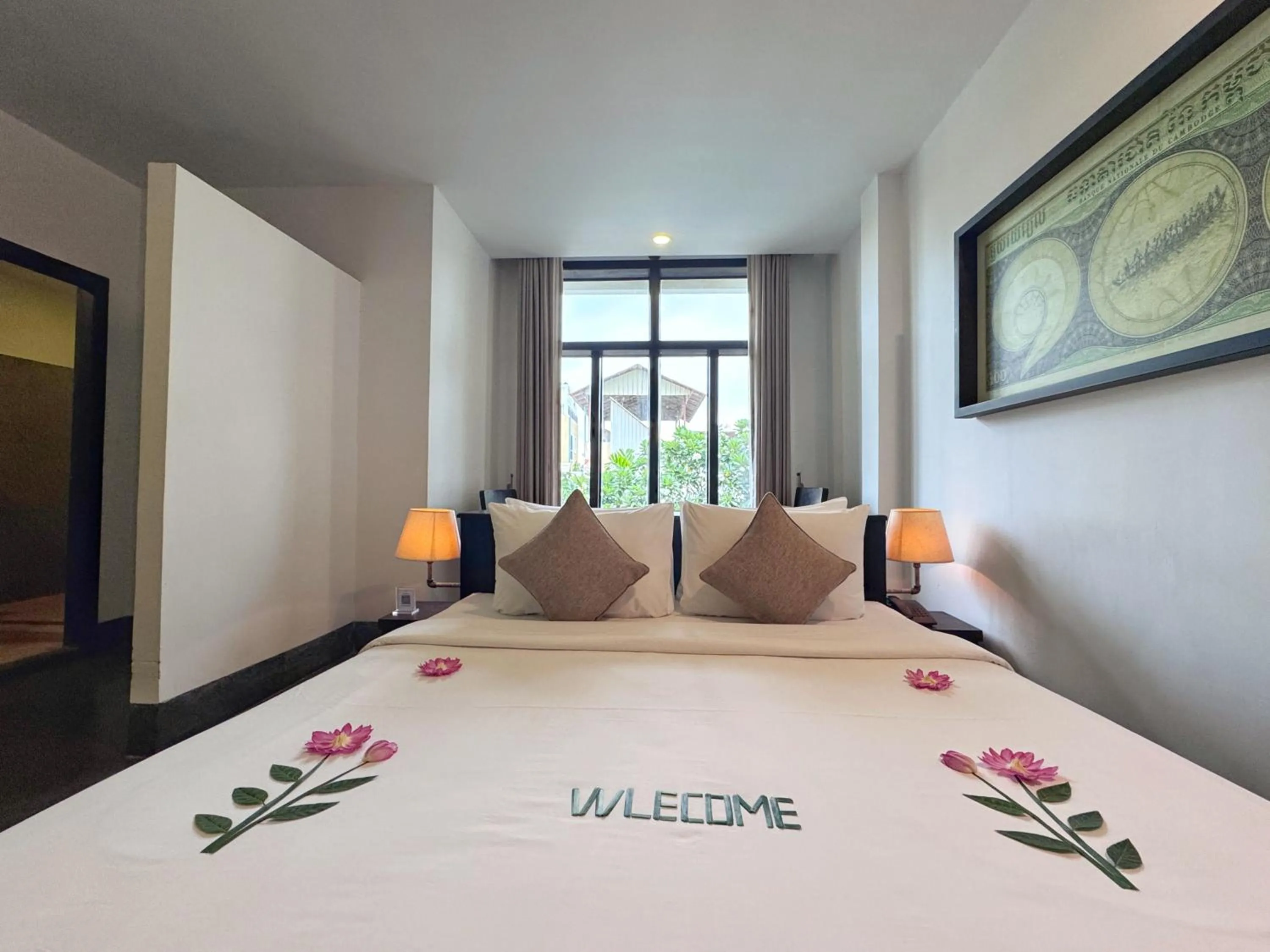 Bed in The Bliss Angkor