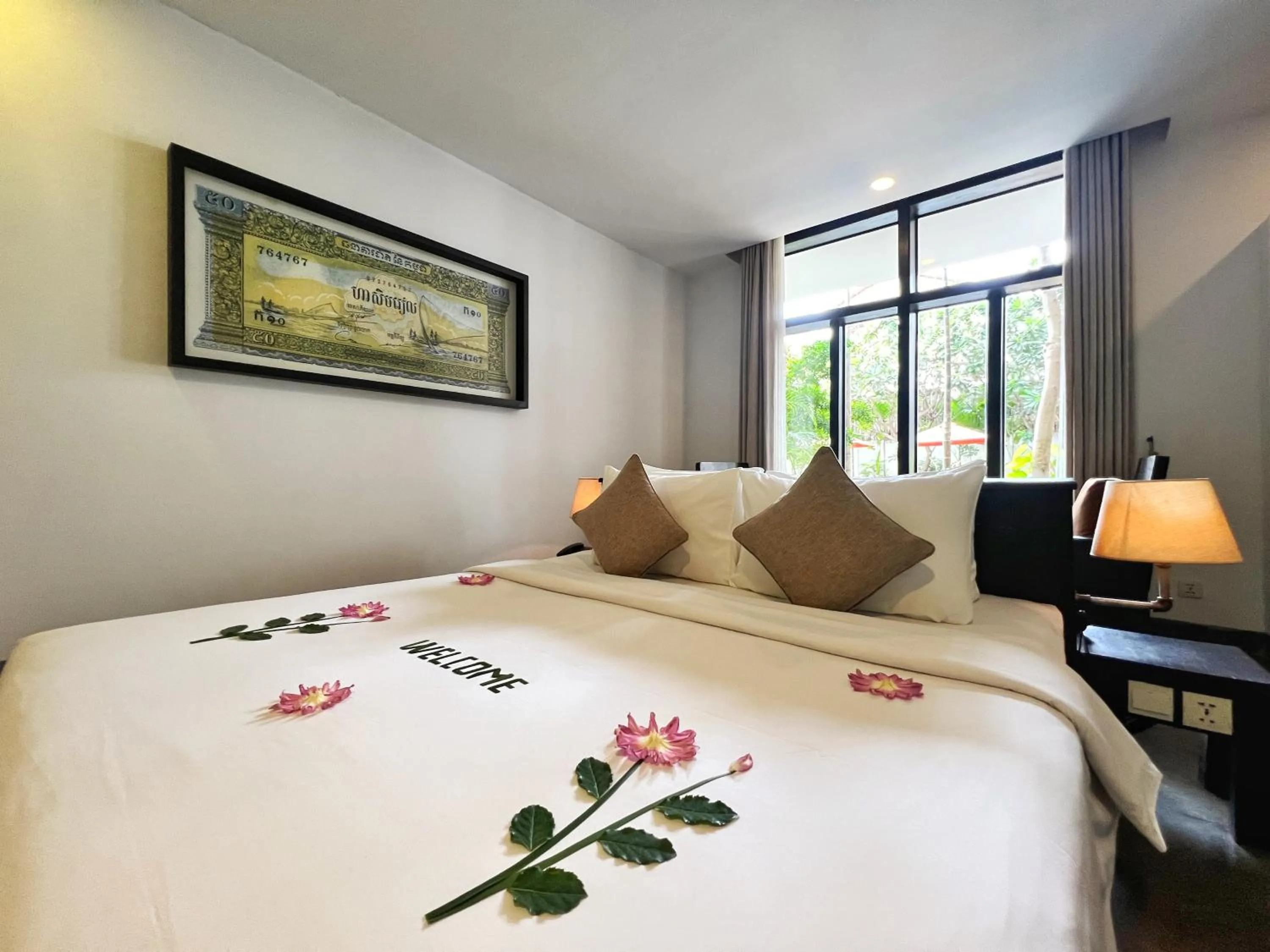 Property building, Bed in The Bliss Angkor