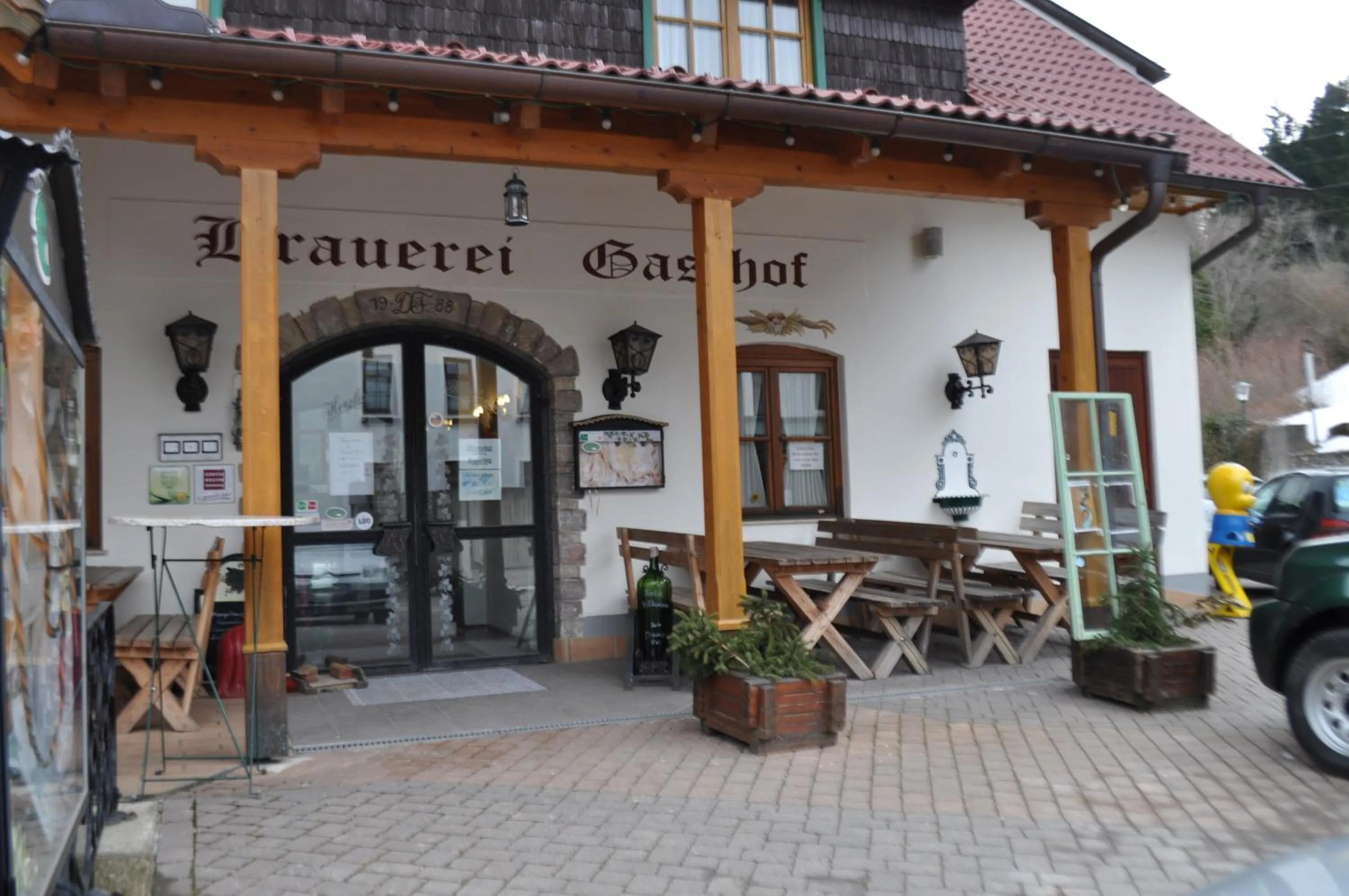 Patio in Gasthof Diewald