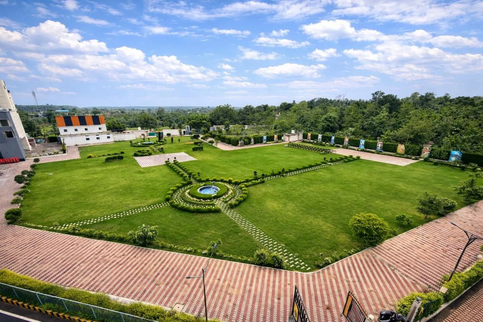 Garden view in Green Mountain Resort
