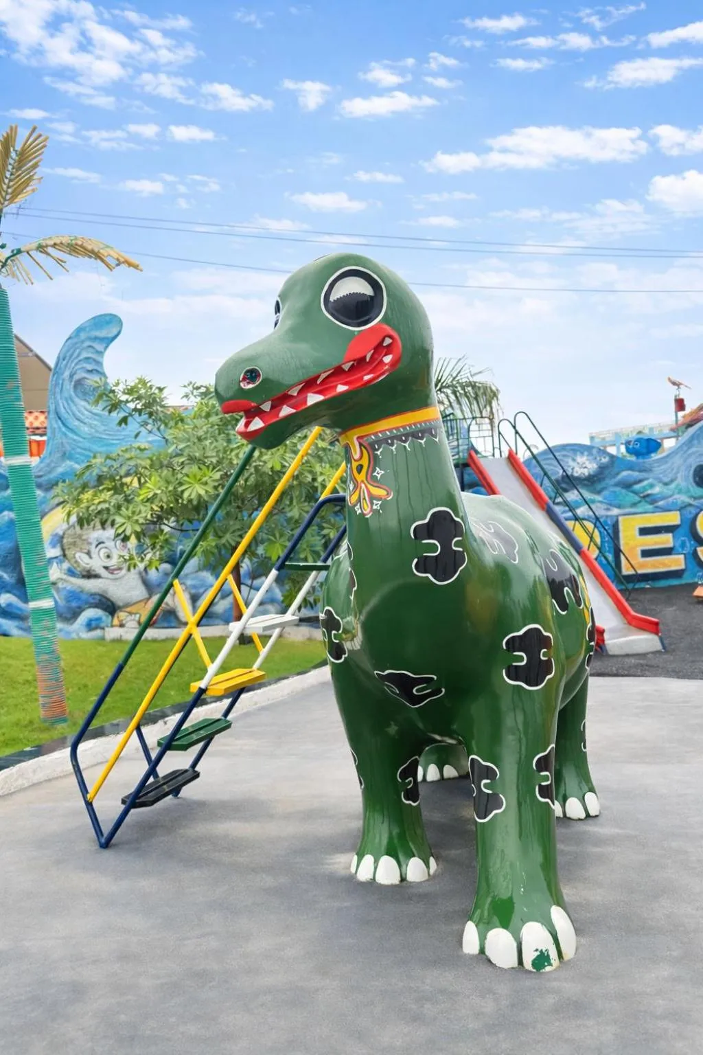 Children play ground in Green Mountain Resort