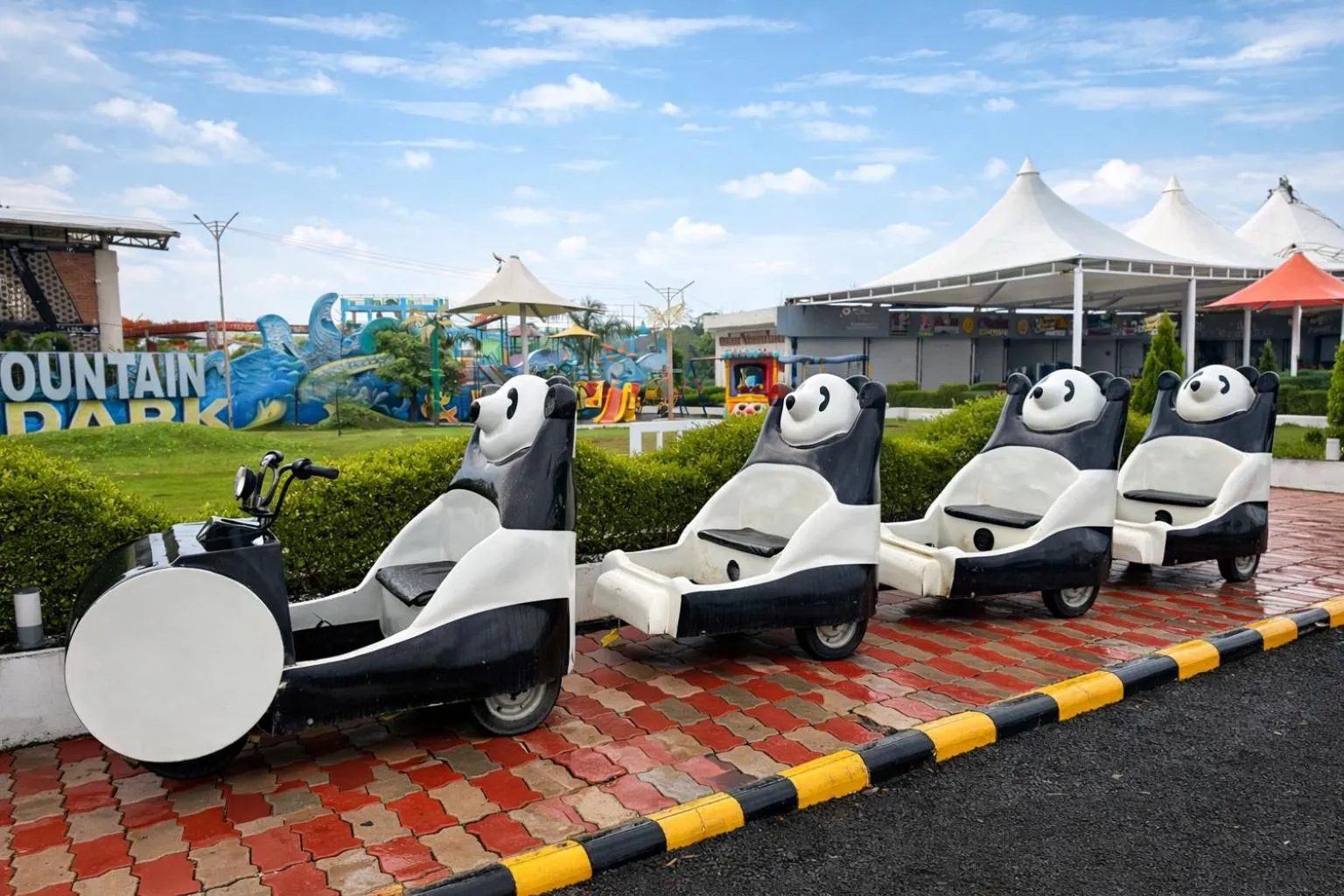 Children play ground in Green Mountain Resort
