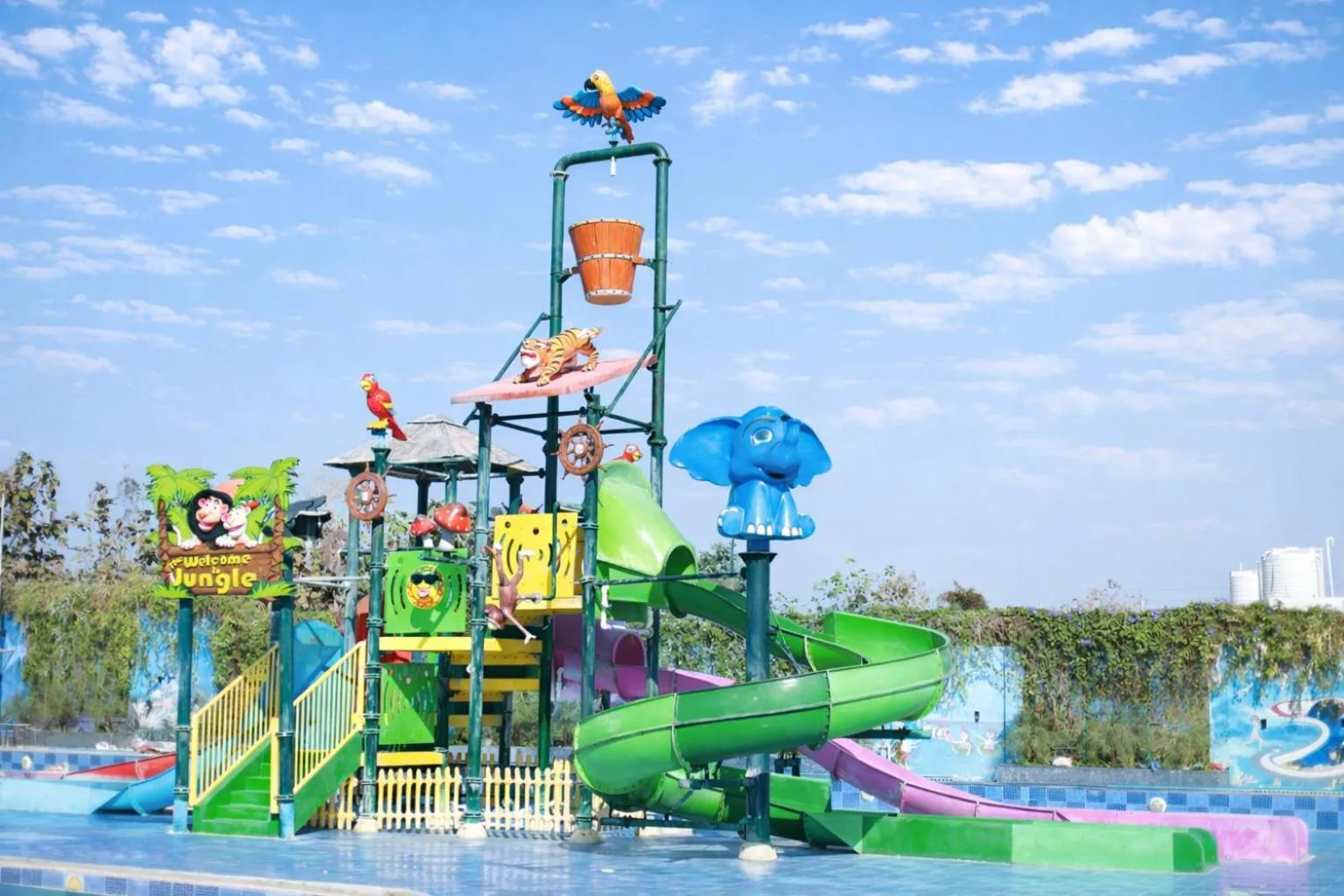 Aqua park in Green Mountain Resort