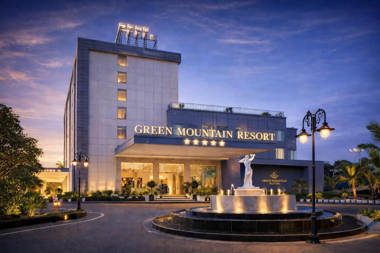 Property building in Green Mountain Resort