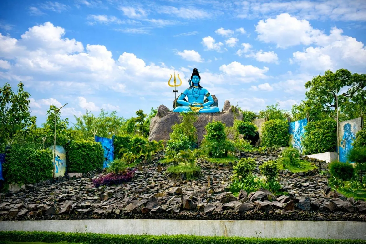 Garden view in Green Mountain Resort