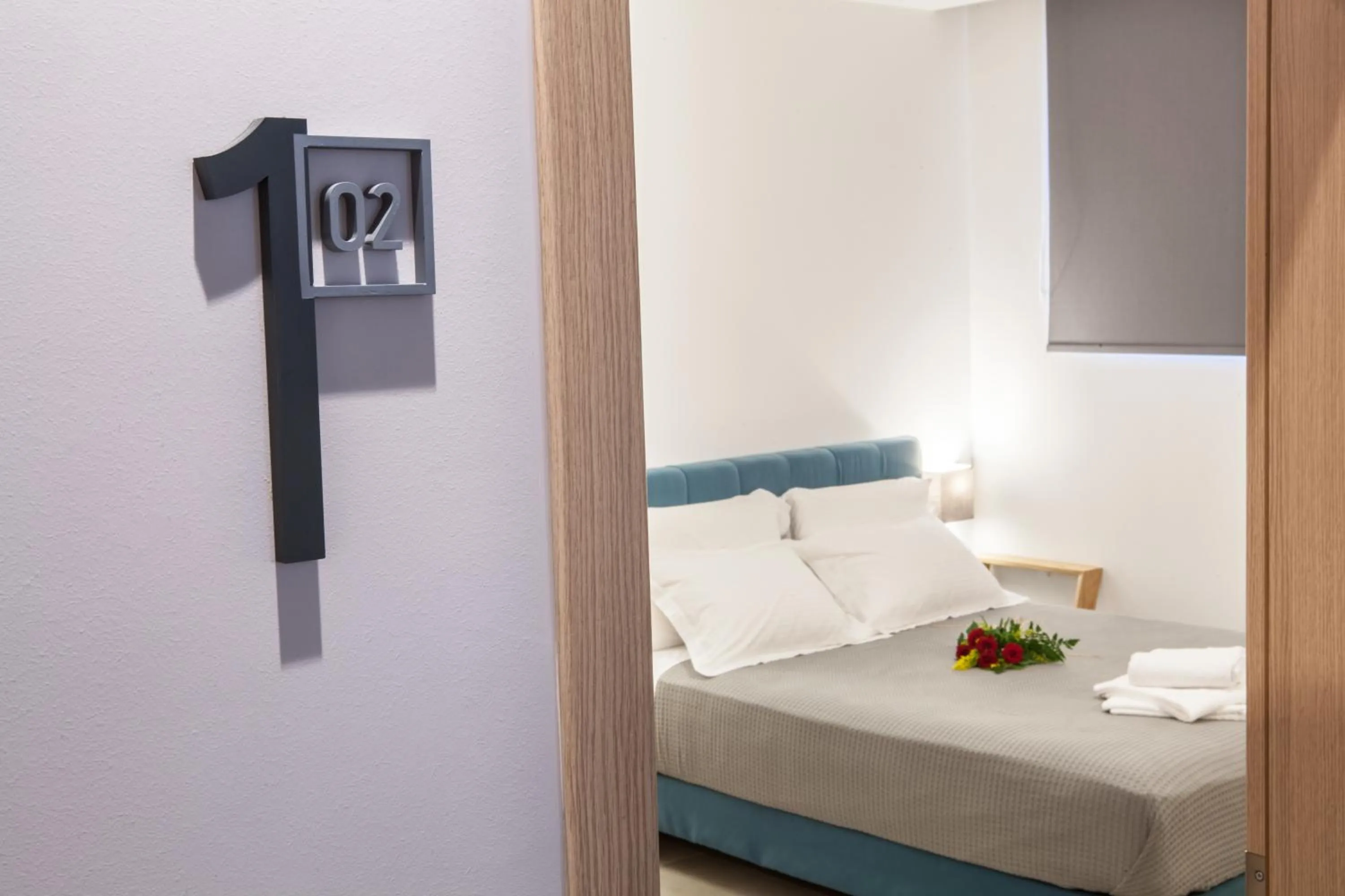 Bedroom, Bed in Anemos Rooms & Apartments