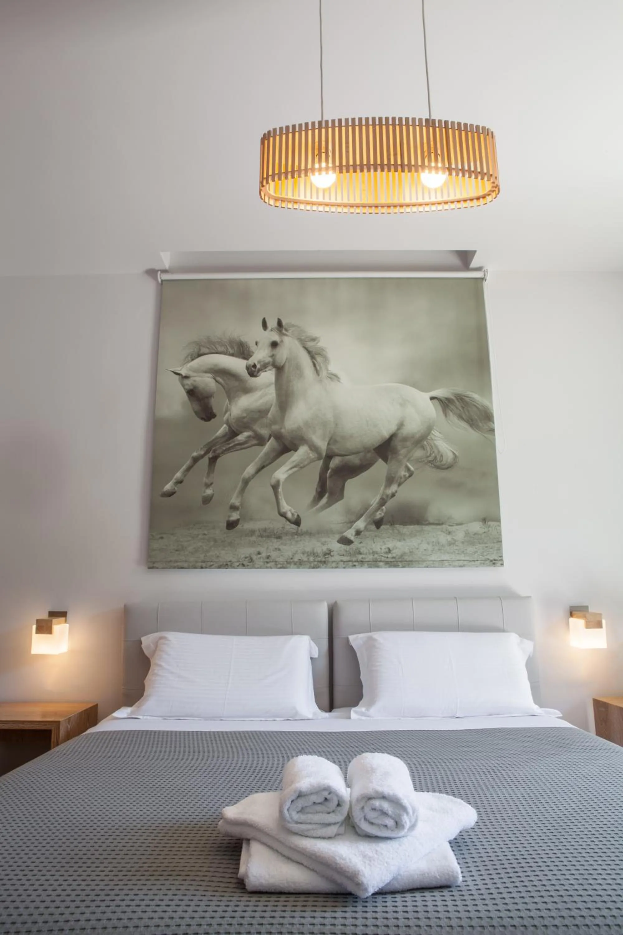 Bedroom, Bed in Anemos Rooms & Apartments