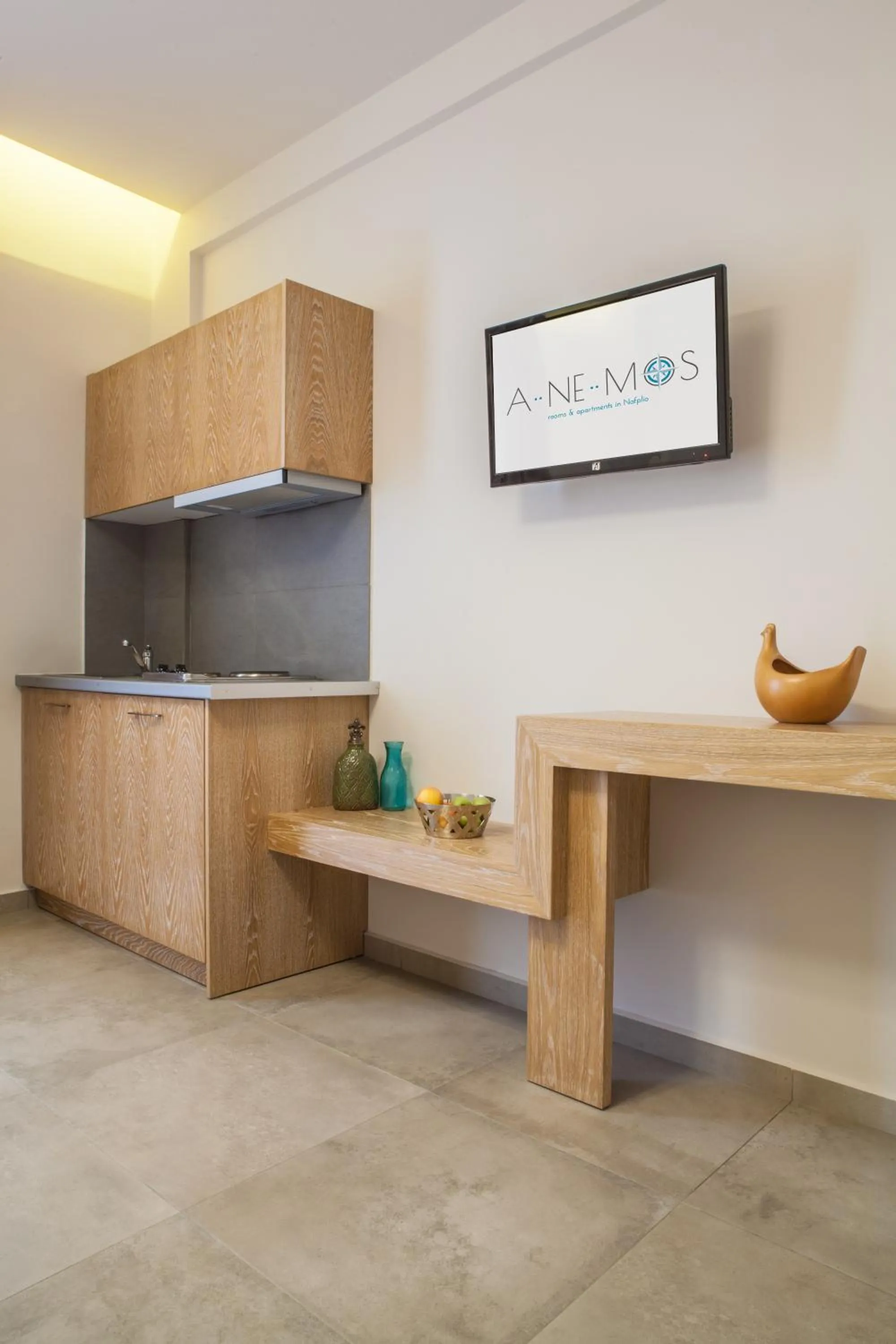 Coffee/tea facilities in Anemos Rooms & Apartments