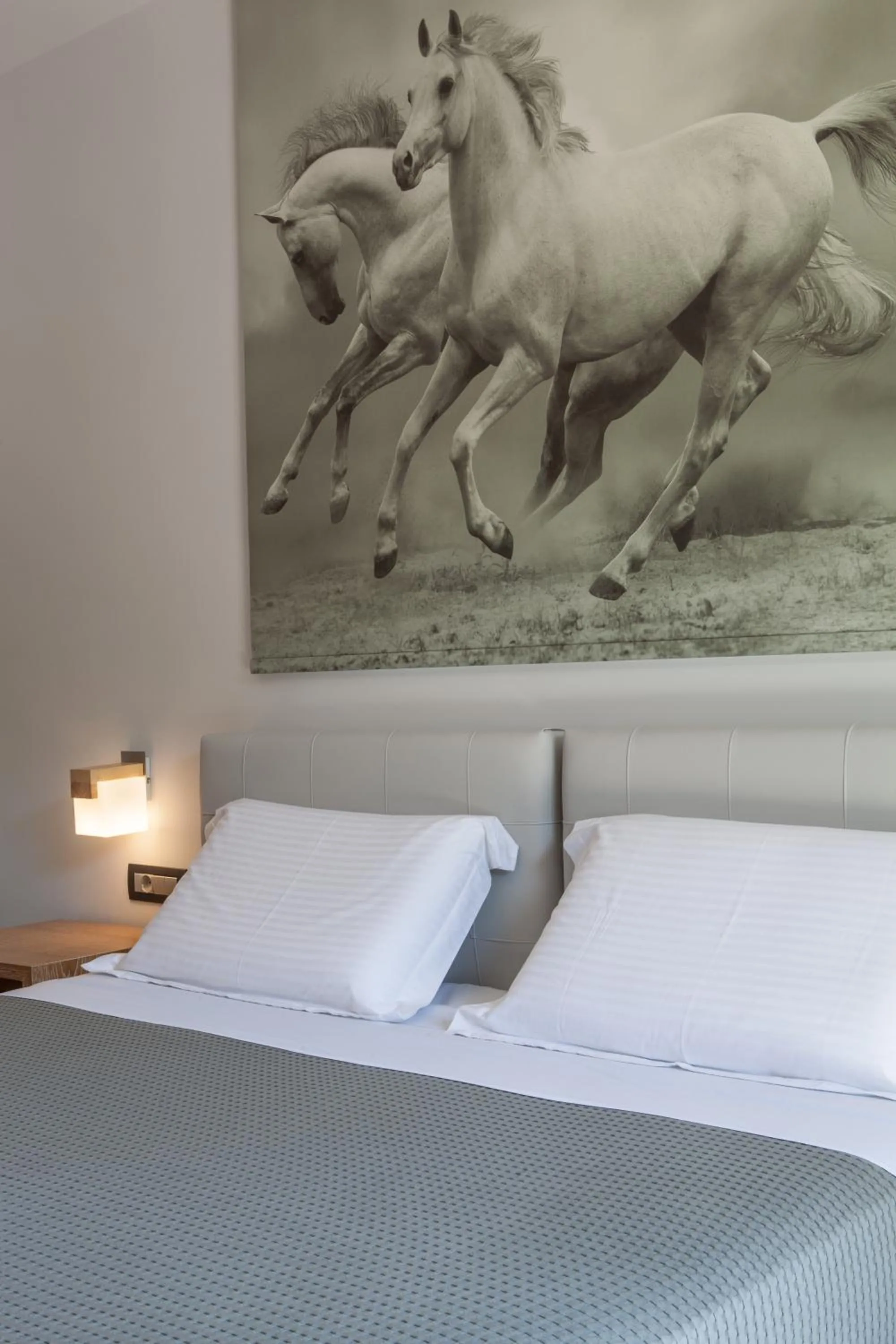 Decorative detail, Bed in Anemos Rooms & Apartments