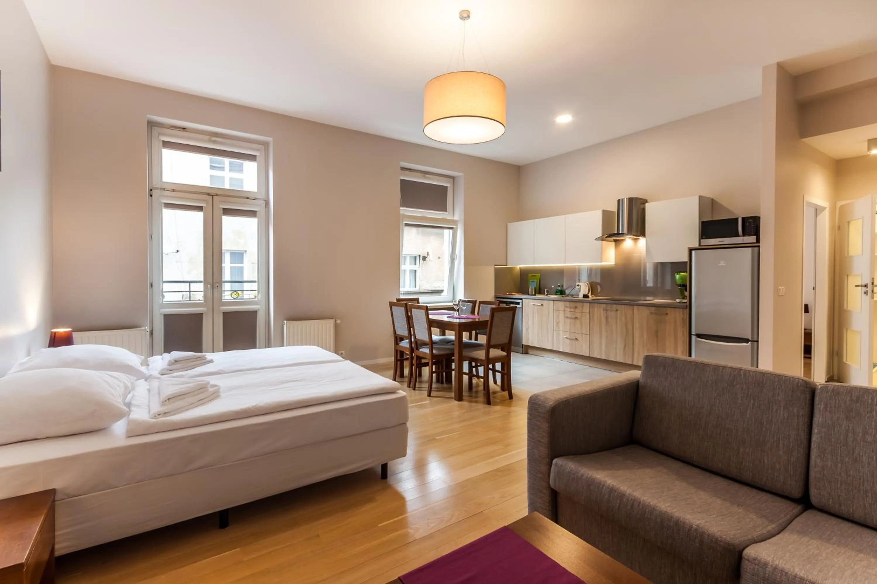 Photo of the whole room in Emaus Apartments