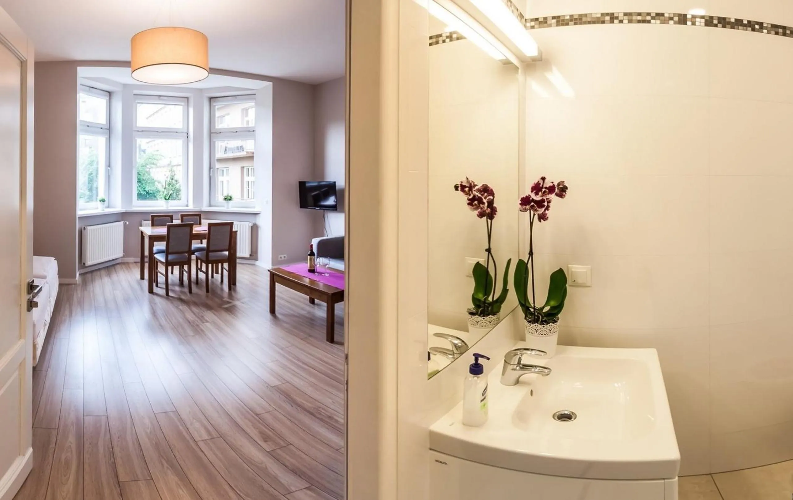 Photo of the whole room in Emaus Apartments