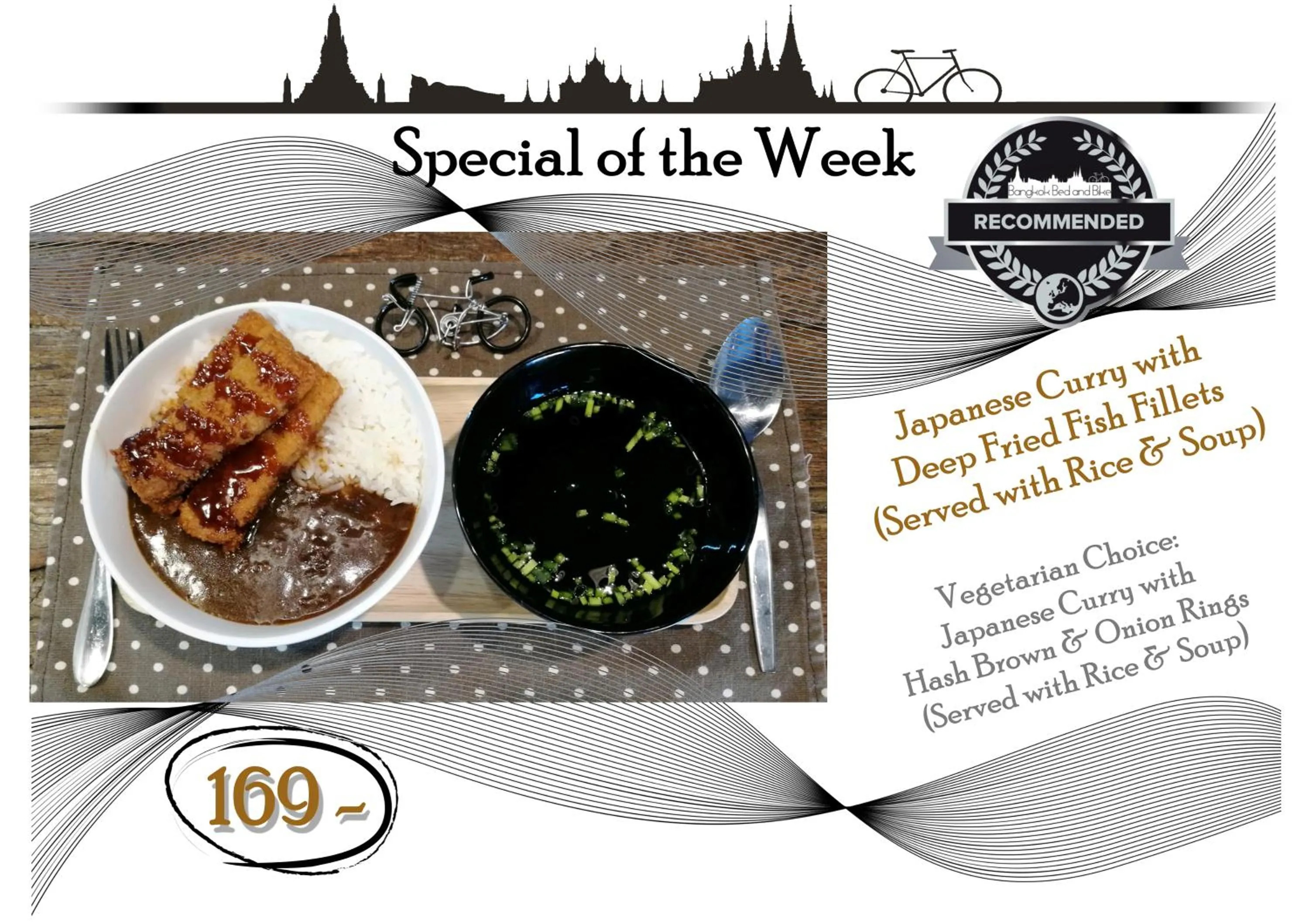 Restaurant/places to eat in Bangkok Bed and Bike