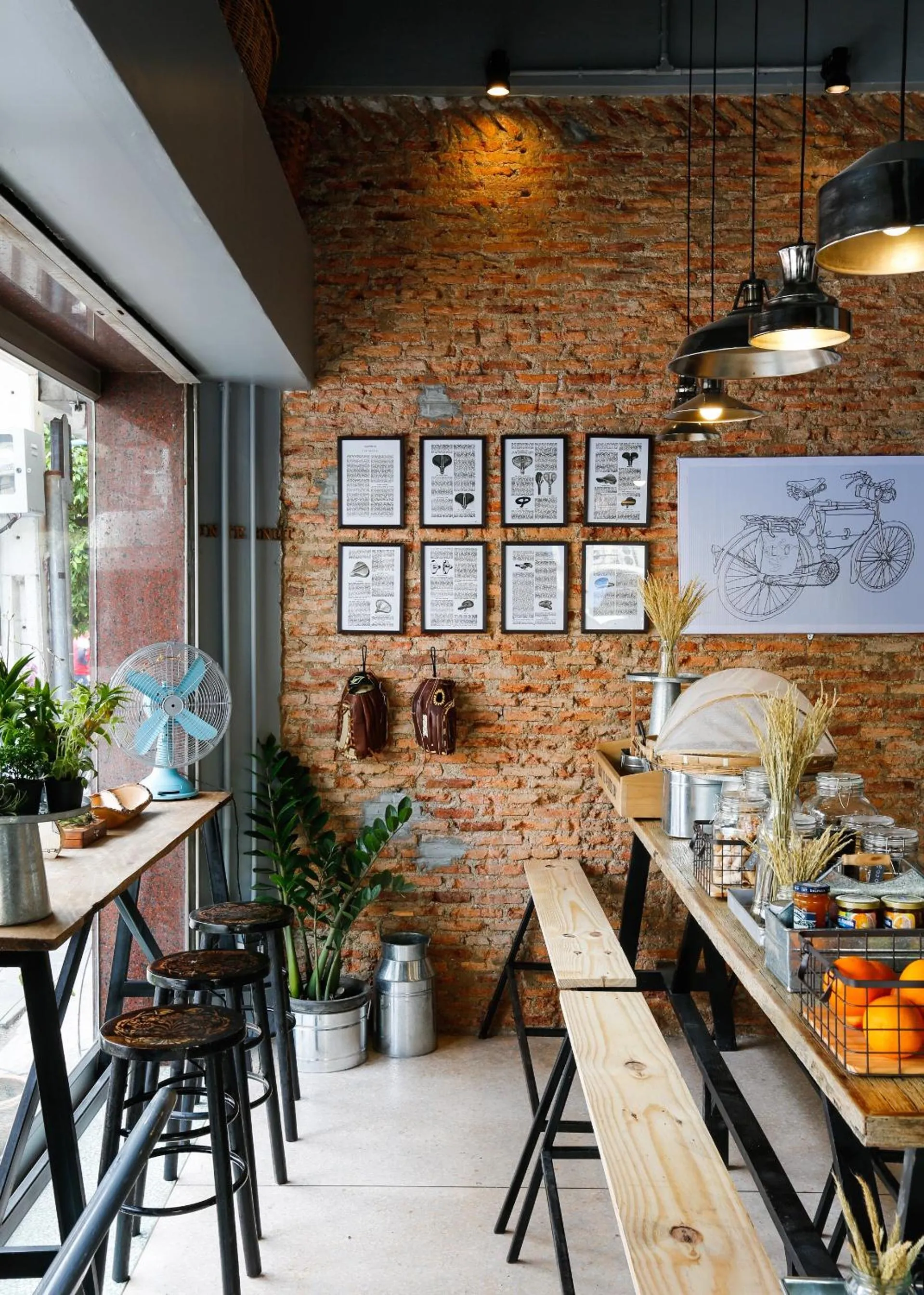 Decorative detail in Bangkok Bed and Bike