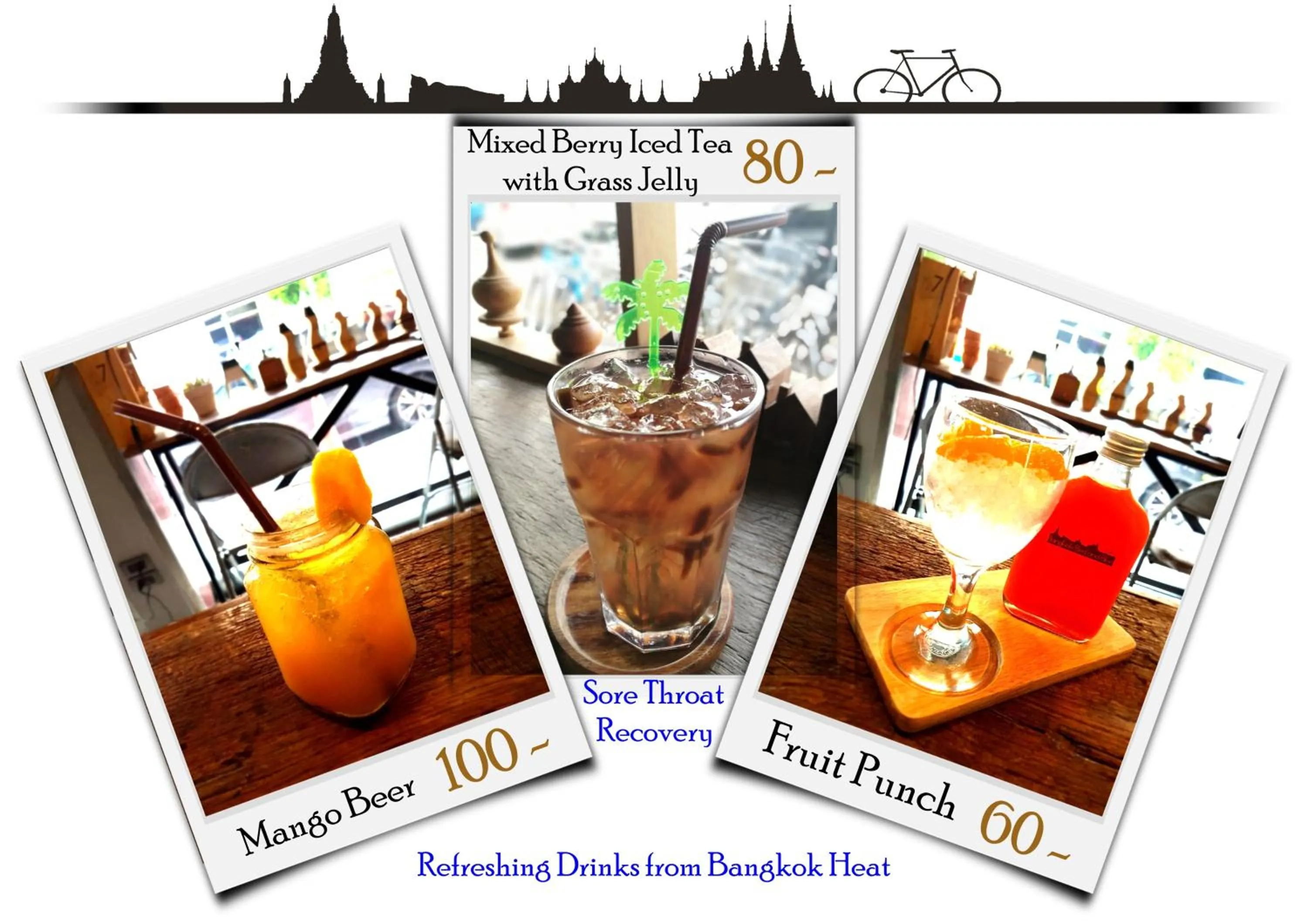 Restaurant/places to eat in Bangkok Bed and Bike