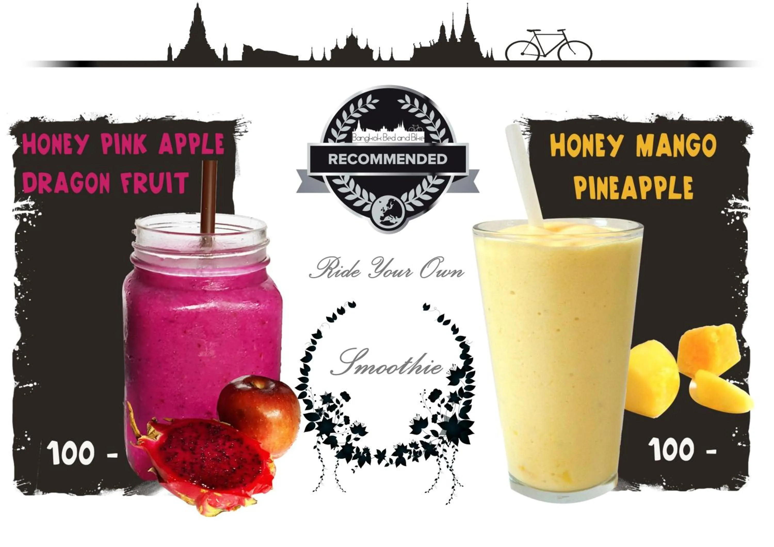 Restaurant/places to eat in Bangkok Bed and Bike