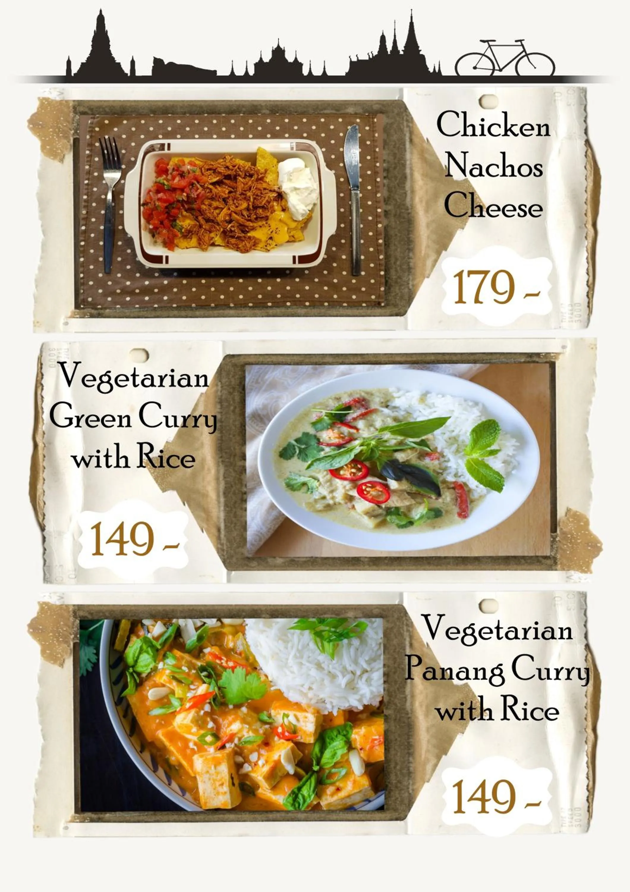 Restaurant/places to eat in Bangkok Bed and Bike