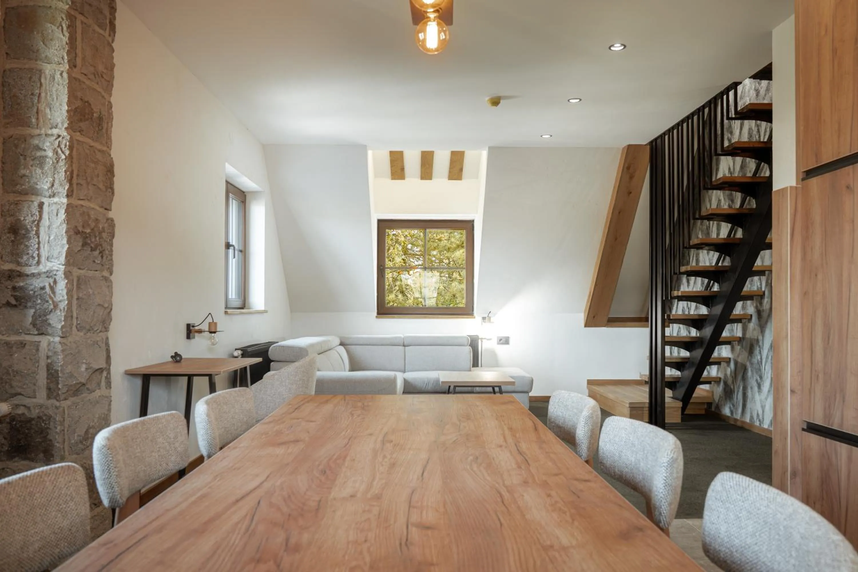 Seating area in Angelina Apart&Spa