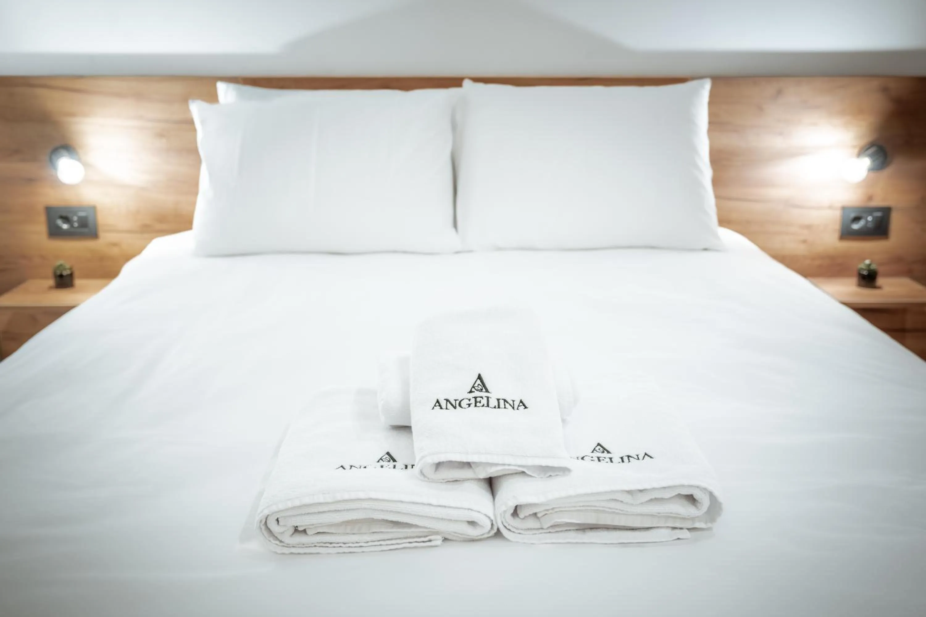 Bed in Angelina Apart&Spa