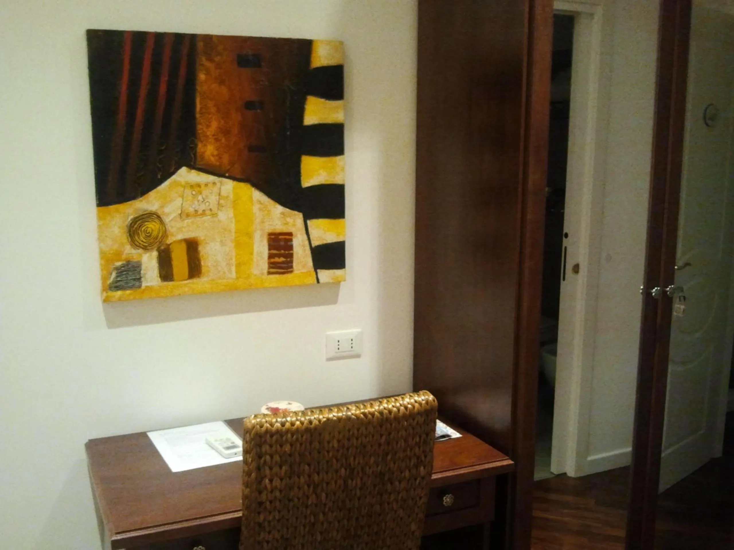 Decorative detail in Le Scalette Al Vaticano B&B