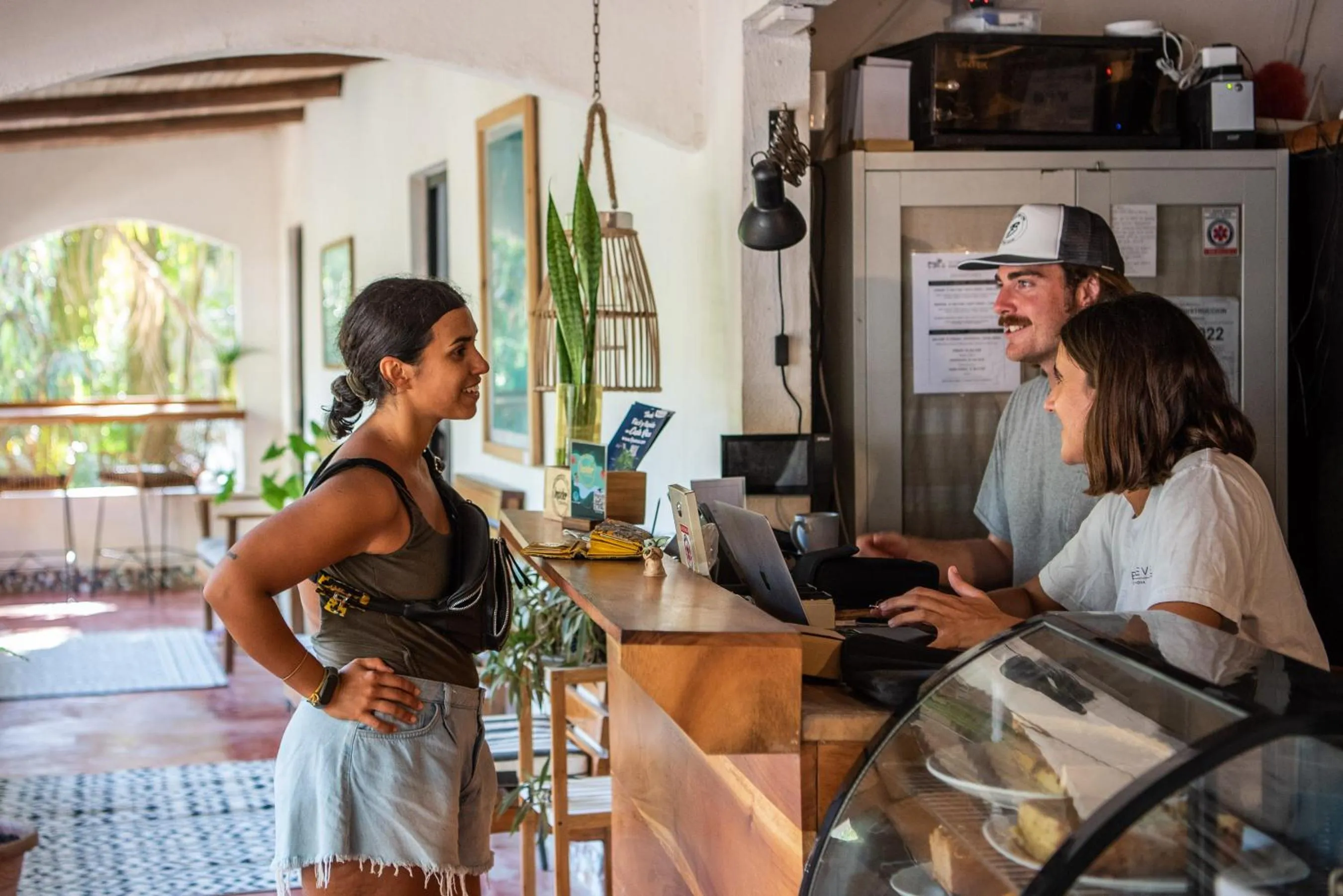 Staff in Believe Surf & Yoga Lodge Santa Teresa