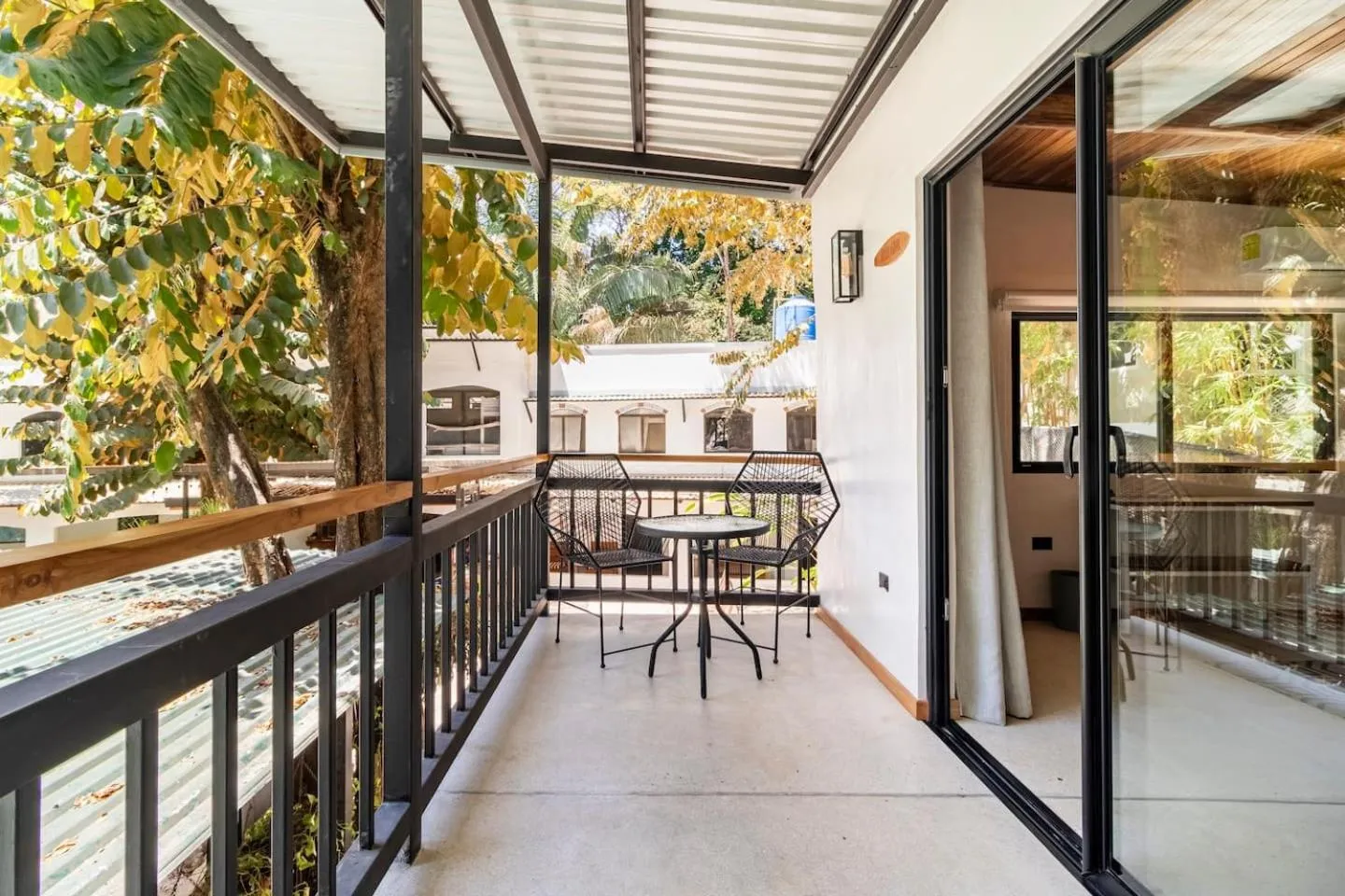 Patio in Believe Surf & Yoga Lodge Santa Teresa