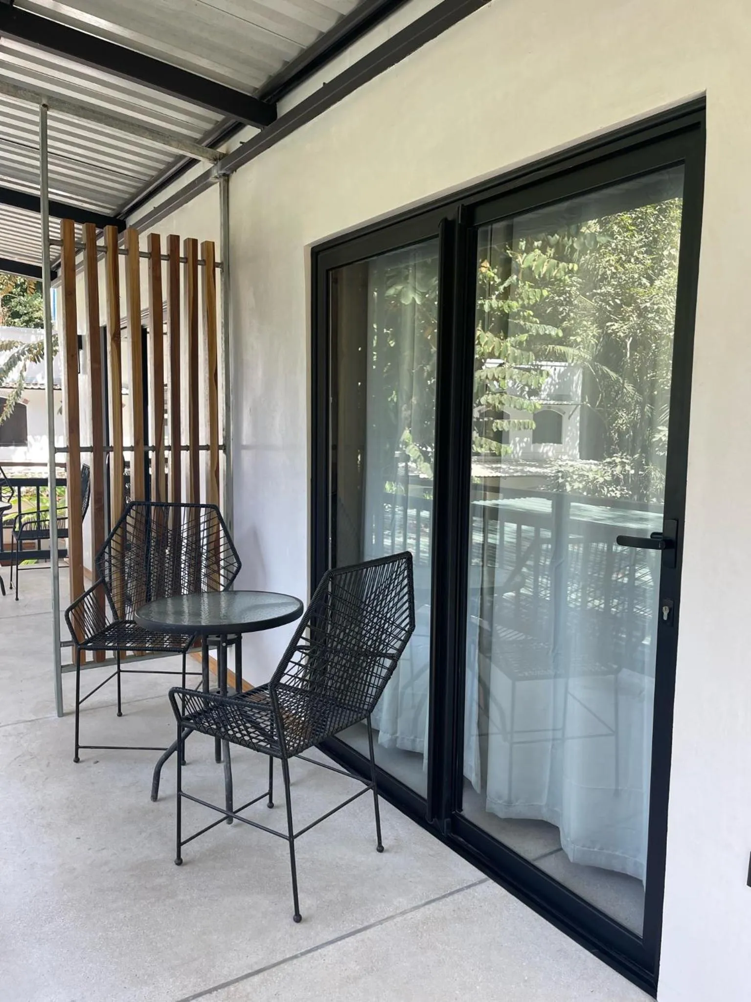 Balcony/Terrace in Believe Surf & Yoga Lodge Santa Teresa