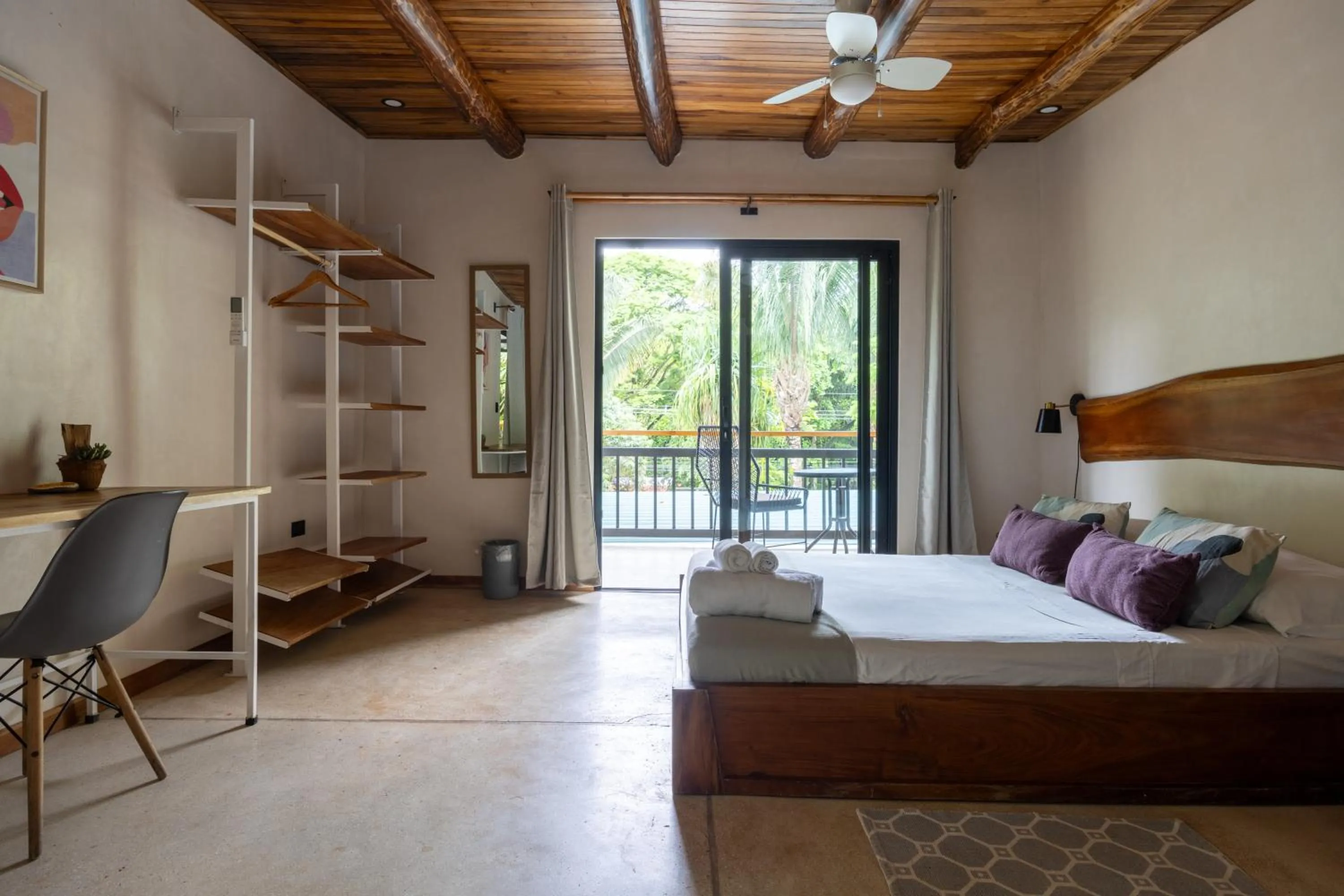 Photo of the whole room, Bed in Believe Surf & Yoga Lodge Santa Teresa