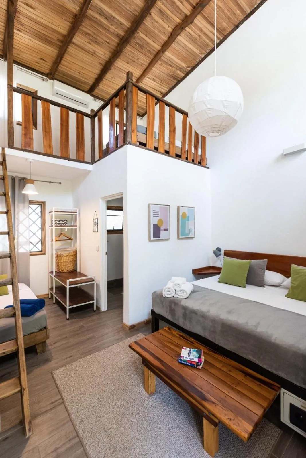 Bed in Believe Surf & Yoga Lodge Santa Teresa