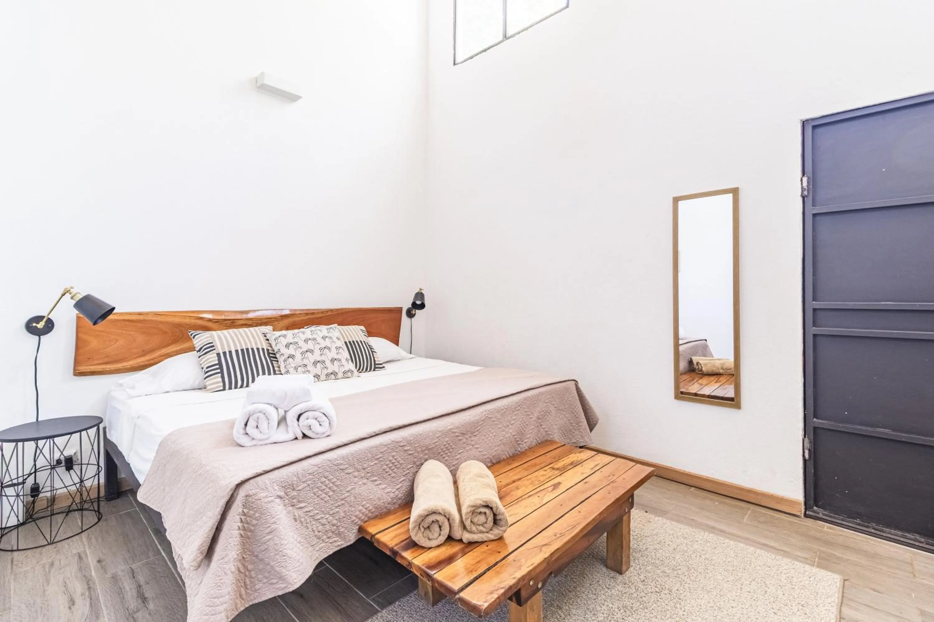 Bed in Believe Surf & Yoga Lodge Santa Teresa