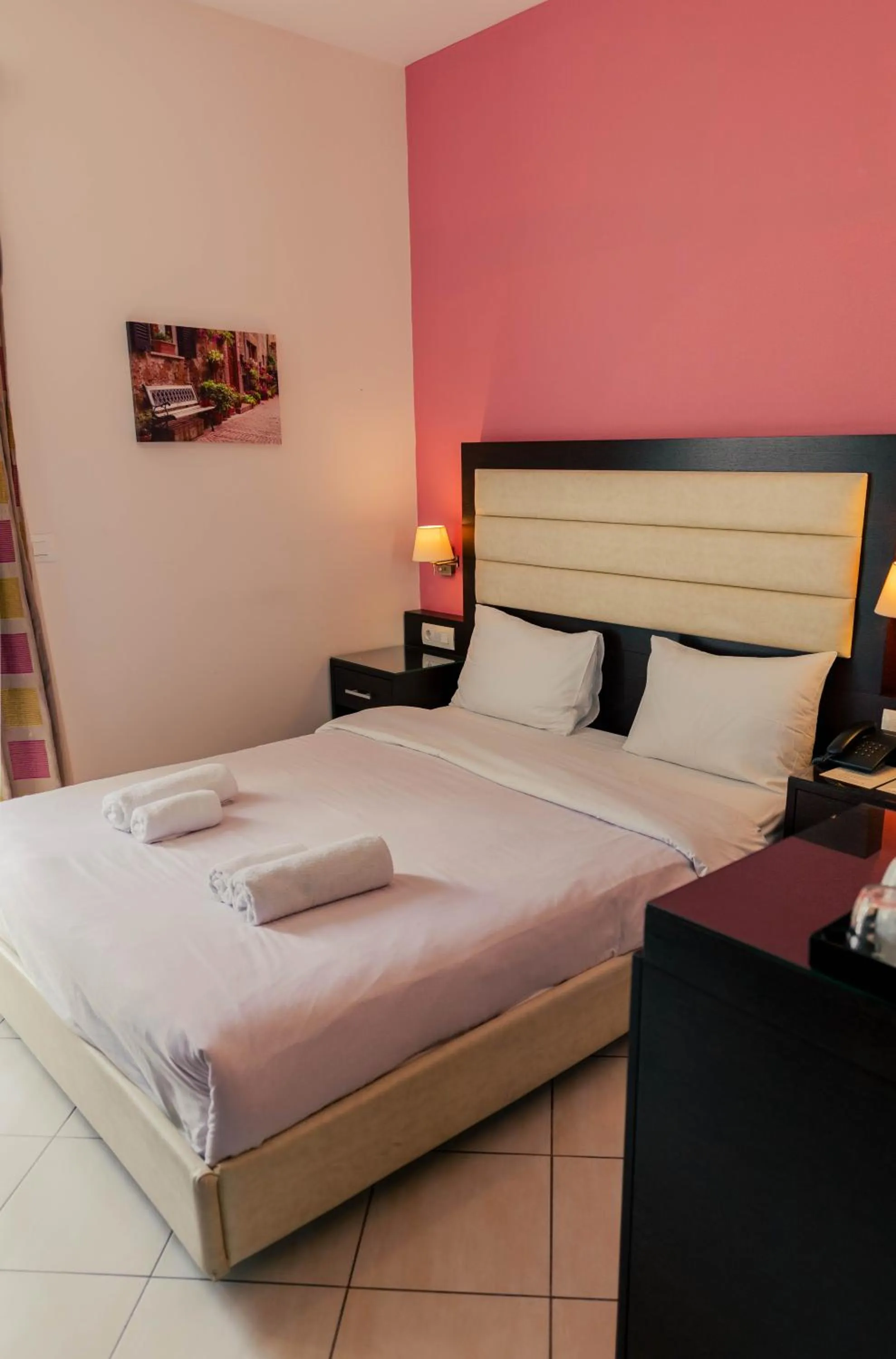 Bedroom, Bed in Hotel Kyani Akti