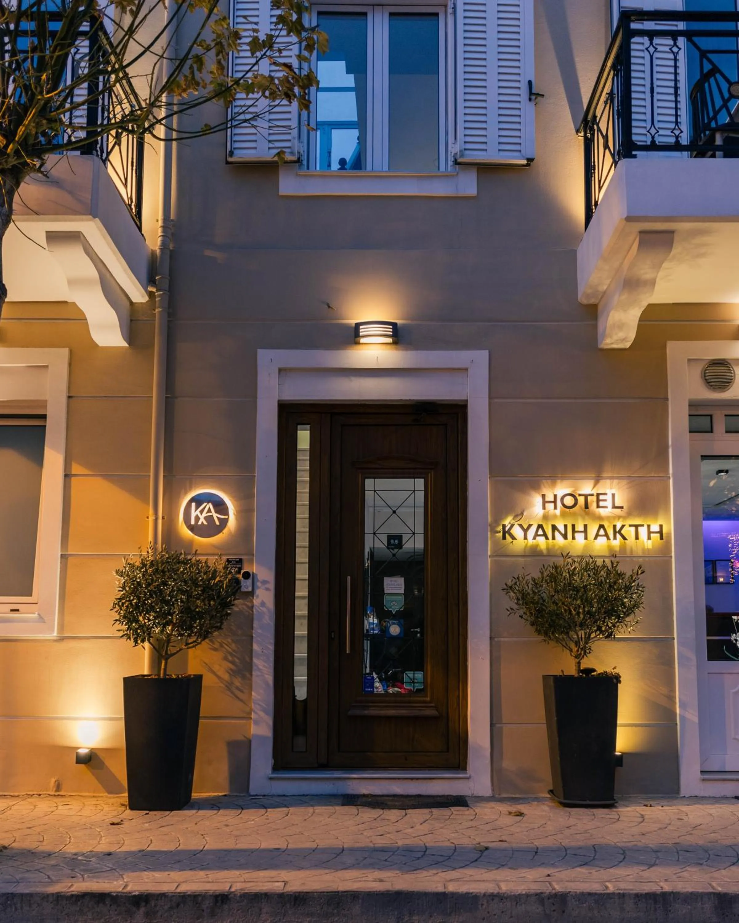 Property building in Hotel Kyani Akti