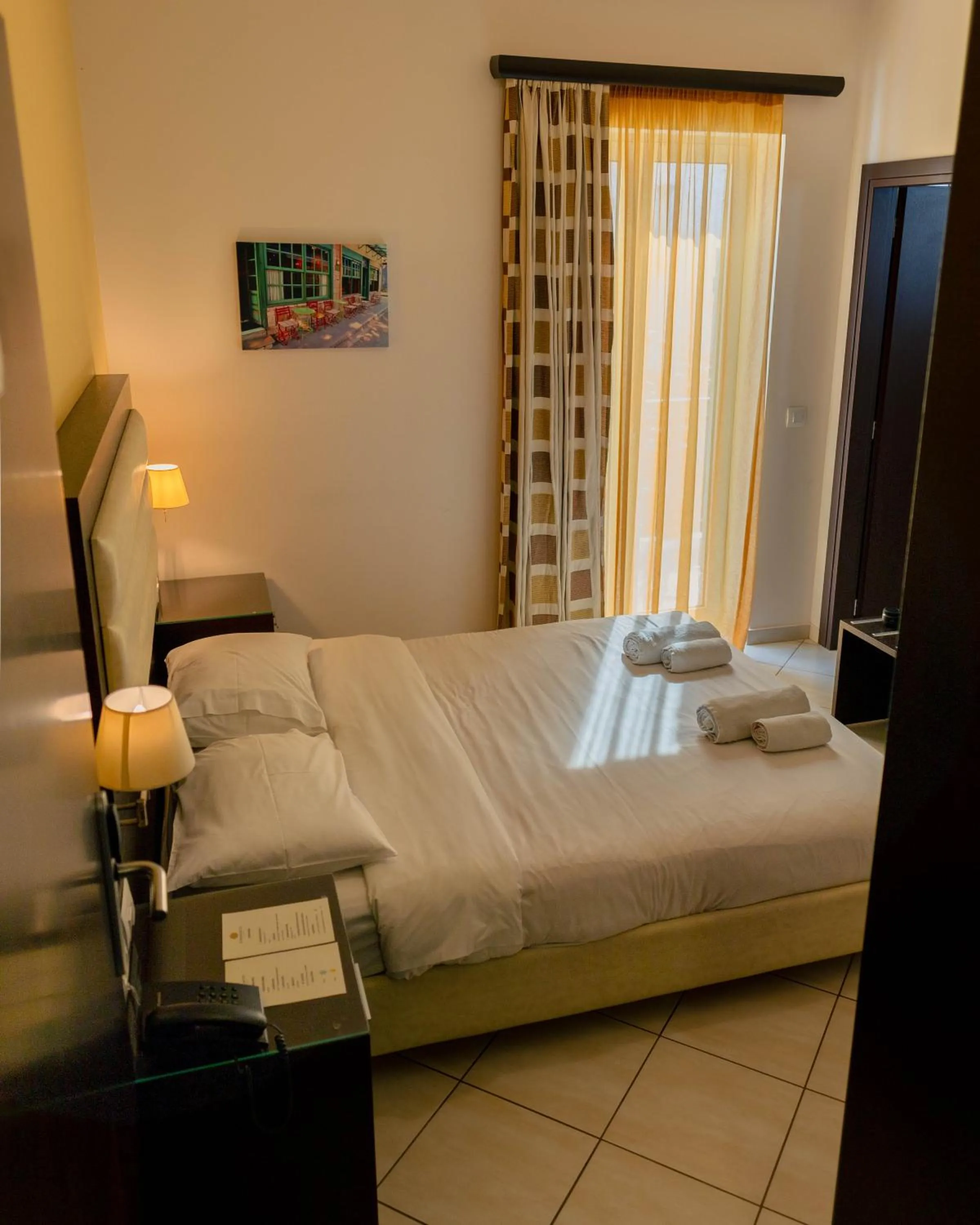 Bedroom, Bed in Hotel Kyani Akti