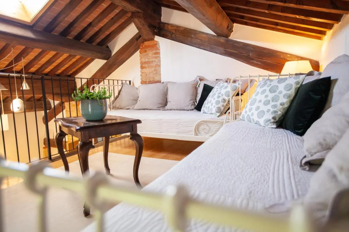 Bed in Fattoria Le Vegre