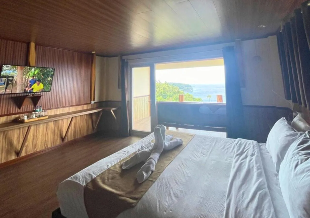 Bed in Verde View Villas