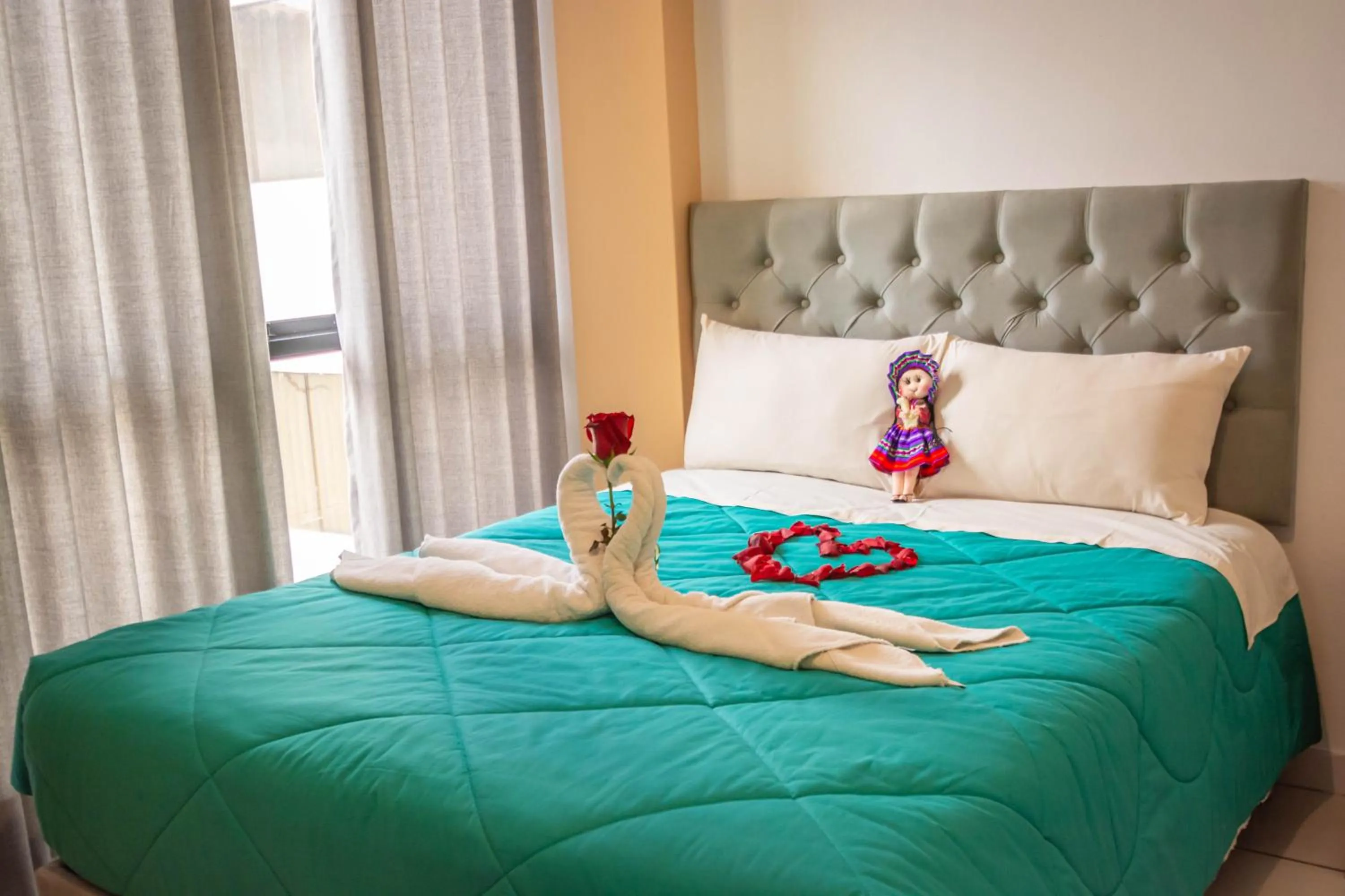 Bed in VILLA andina cusco