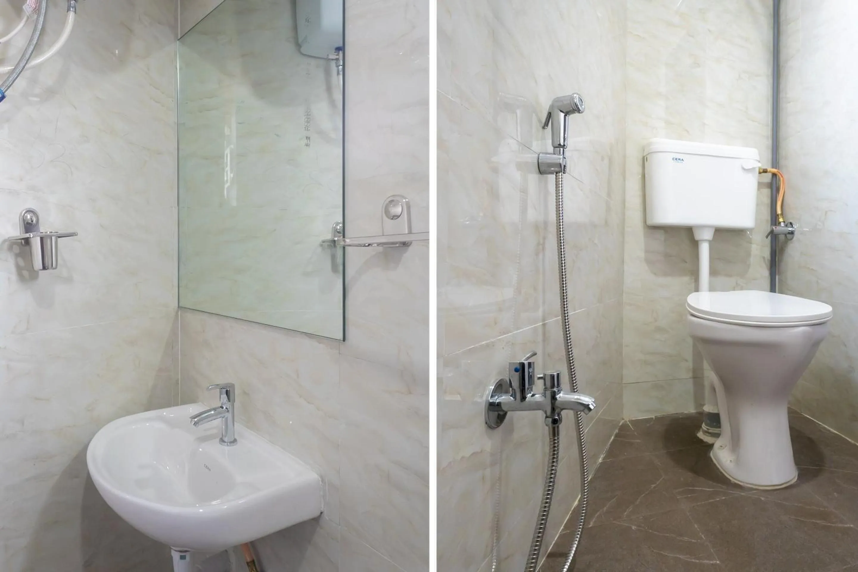 Bathroom in Hotel O Grand Pune