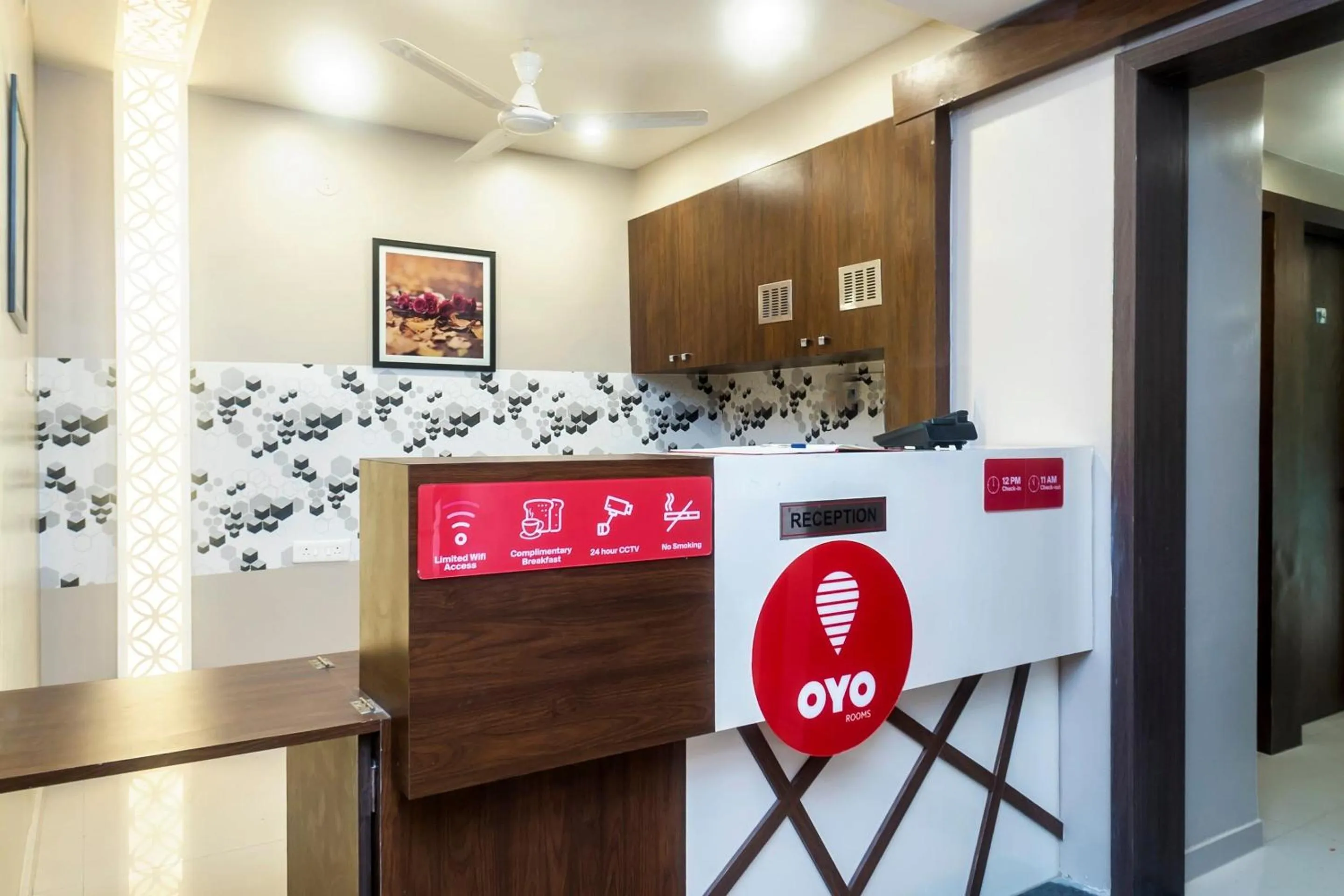 Lobby or reception in Hotel O Grand Pune