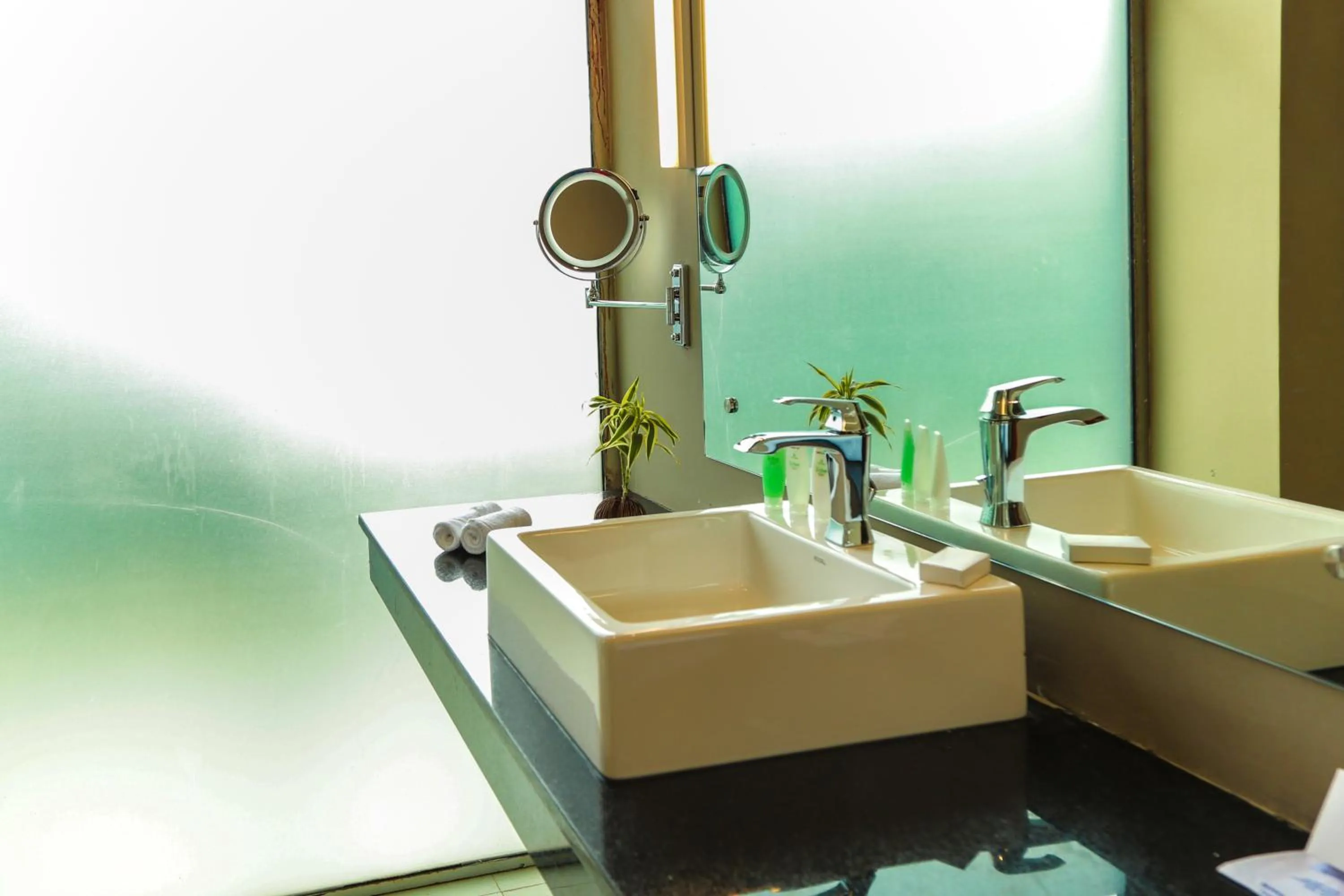 Bathroom in Oak Ray Tea Bush