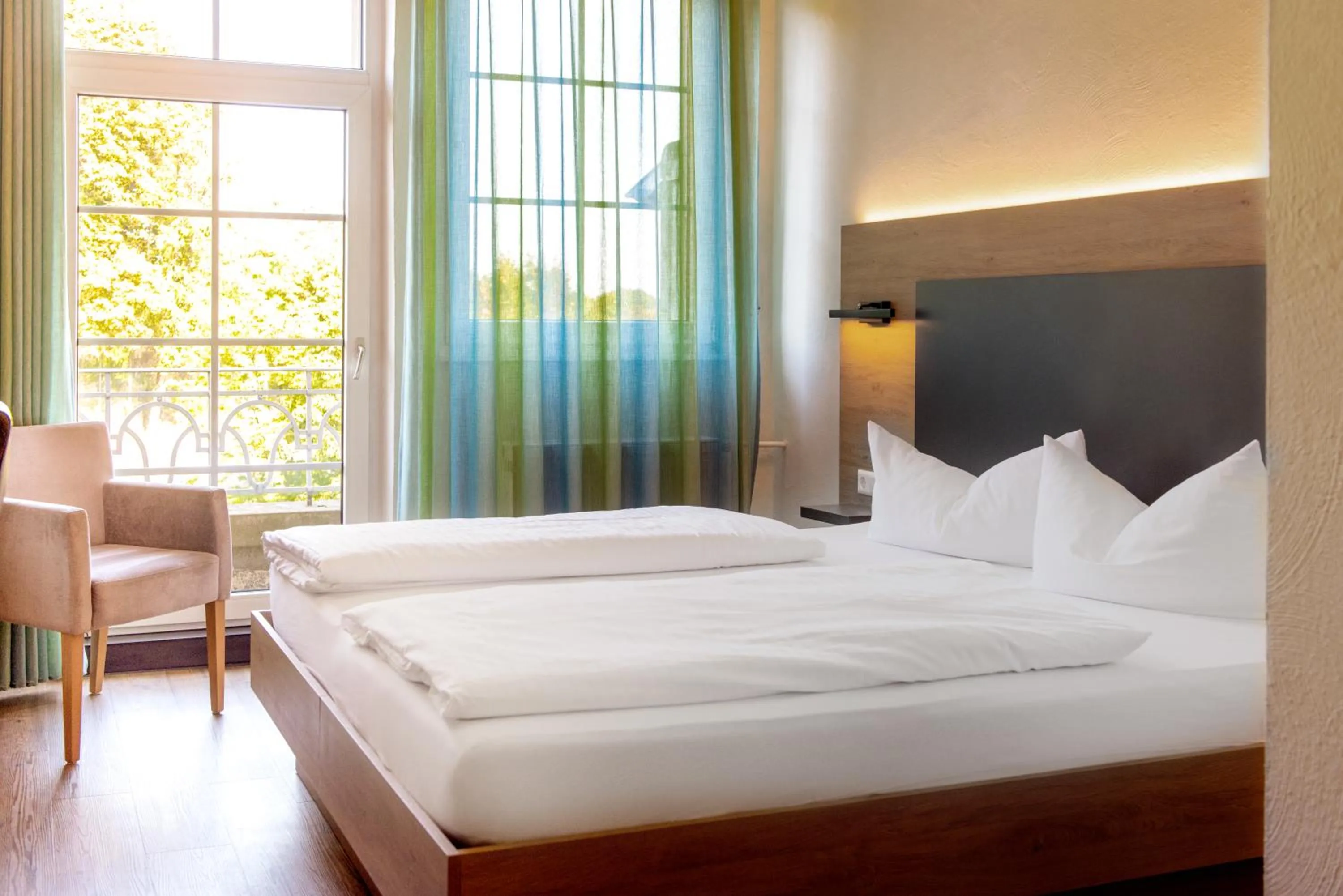 Bed in Hotel Avisa